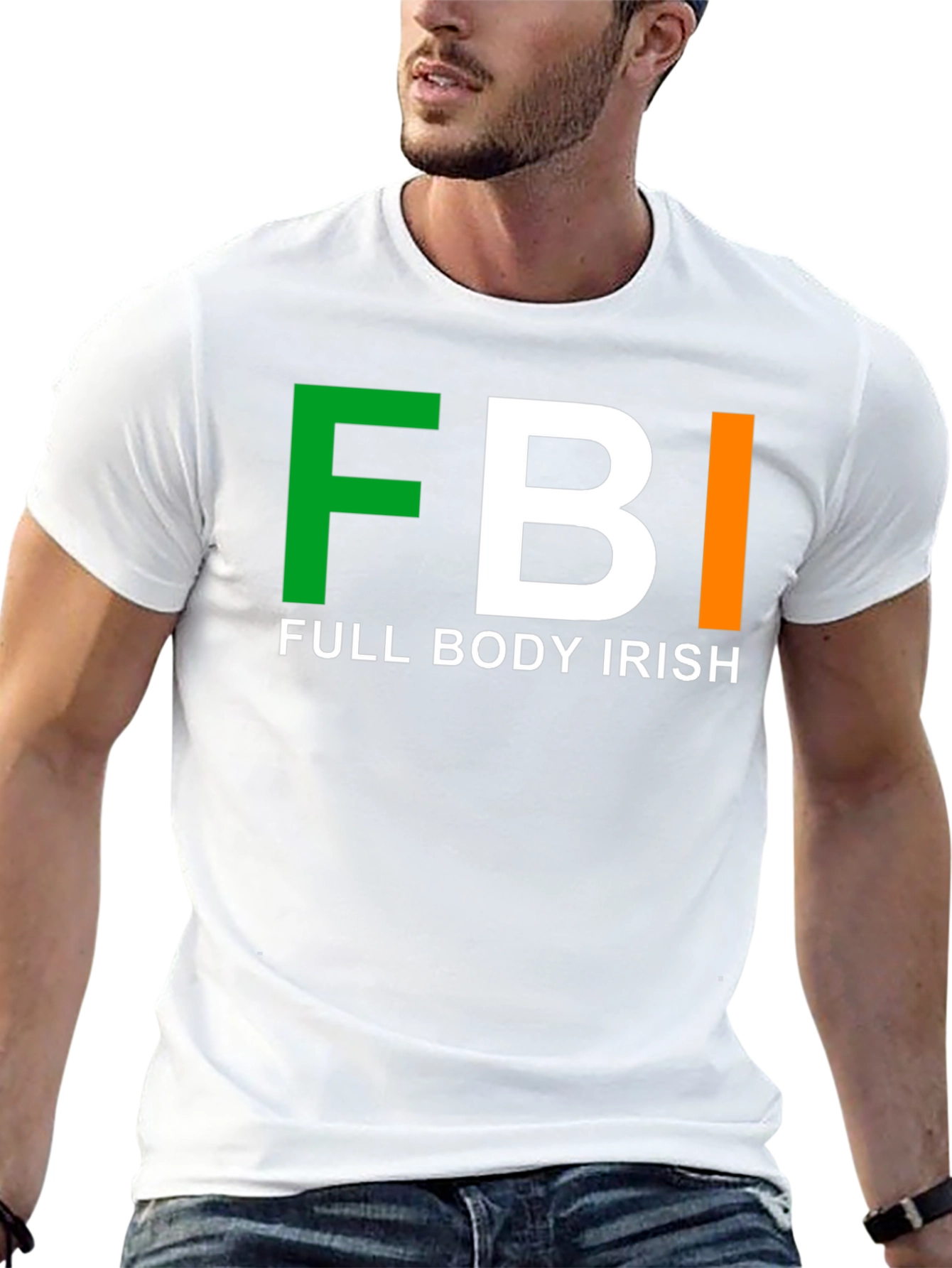 FBI Full Body Irish Black T-Shirt