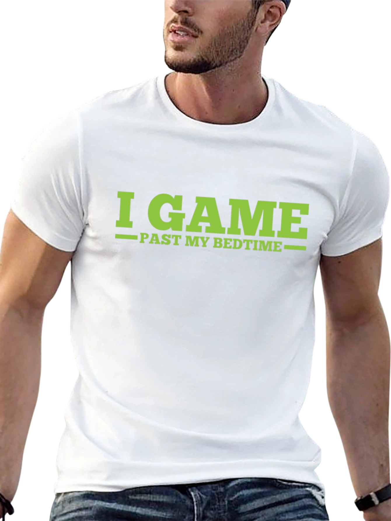 I Game Past My Bedtime - Gamer T-Shirt