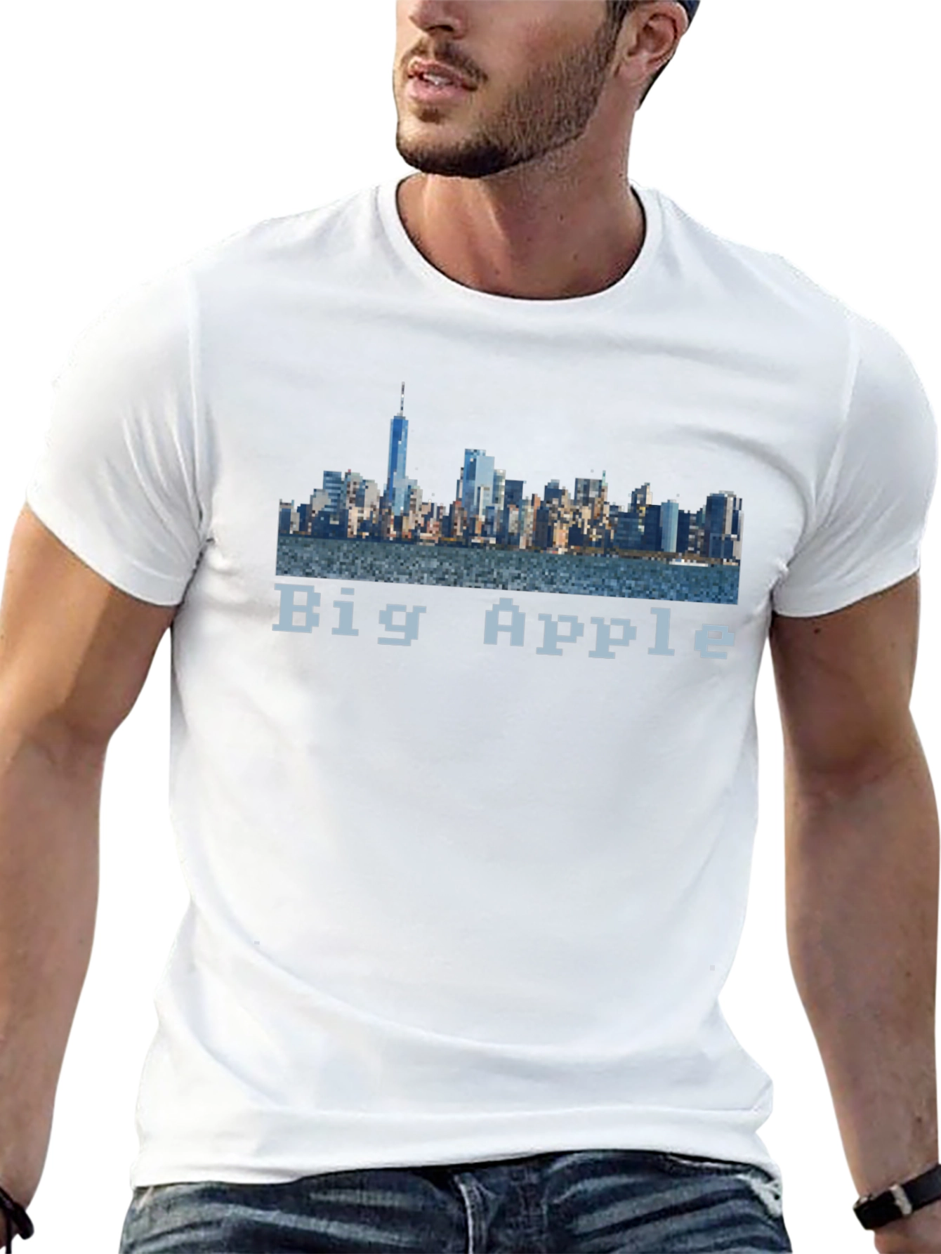 Big Apple Skyline Graphic Tee