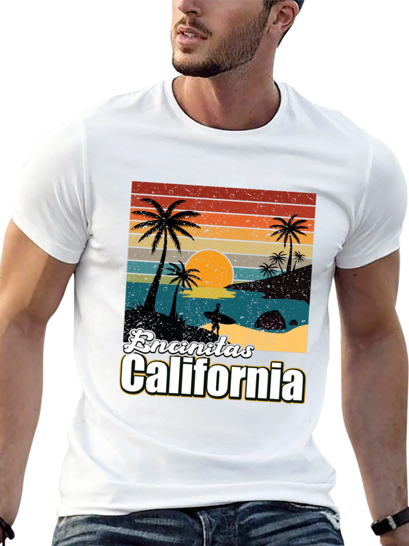 Encinitas California Graphic T-Shirt