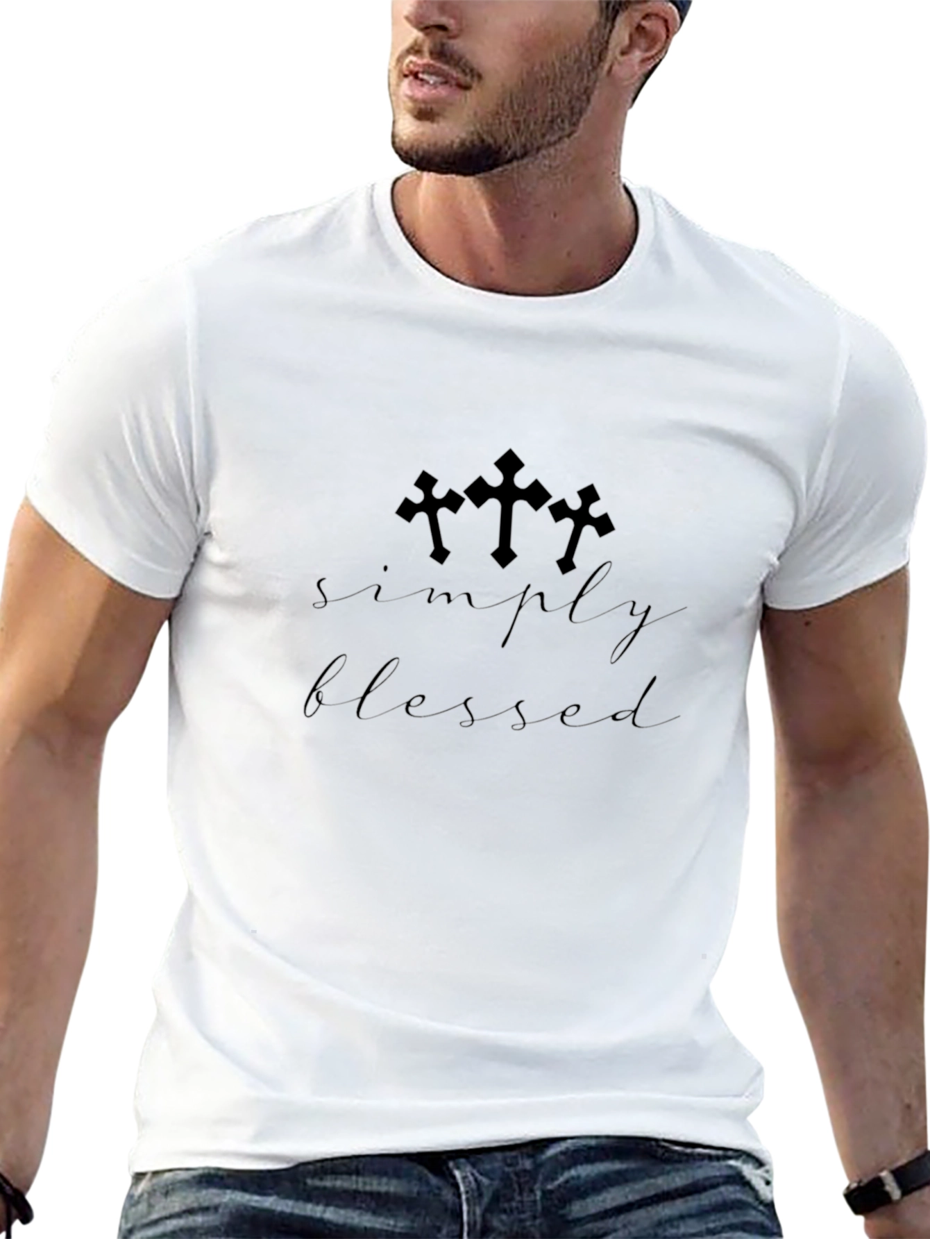 Simply Blessed Tee - Christian Inspired T-Shirt