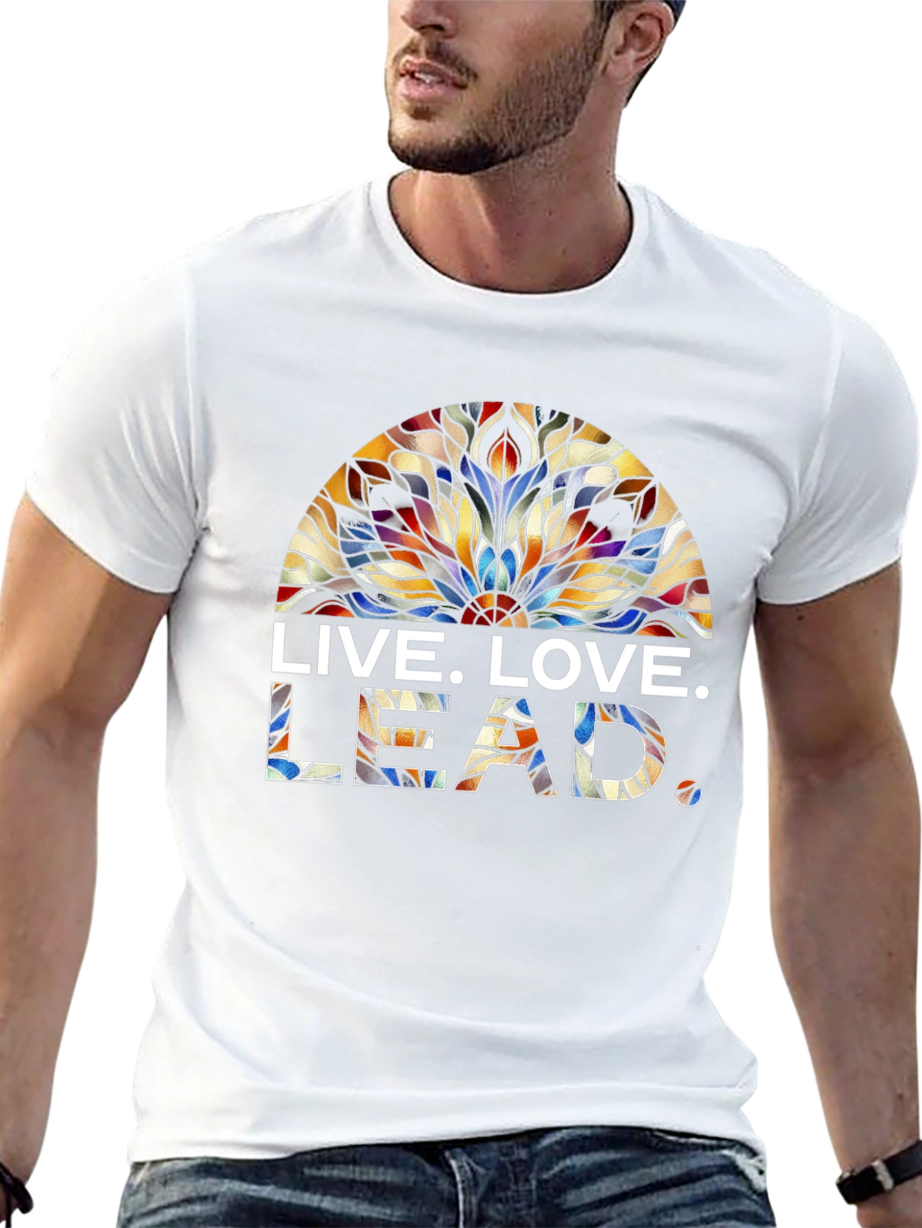 Live. Love. Lead. Graphic Tee - Premium Comfort