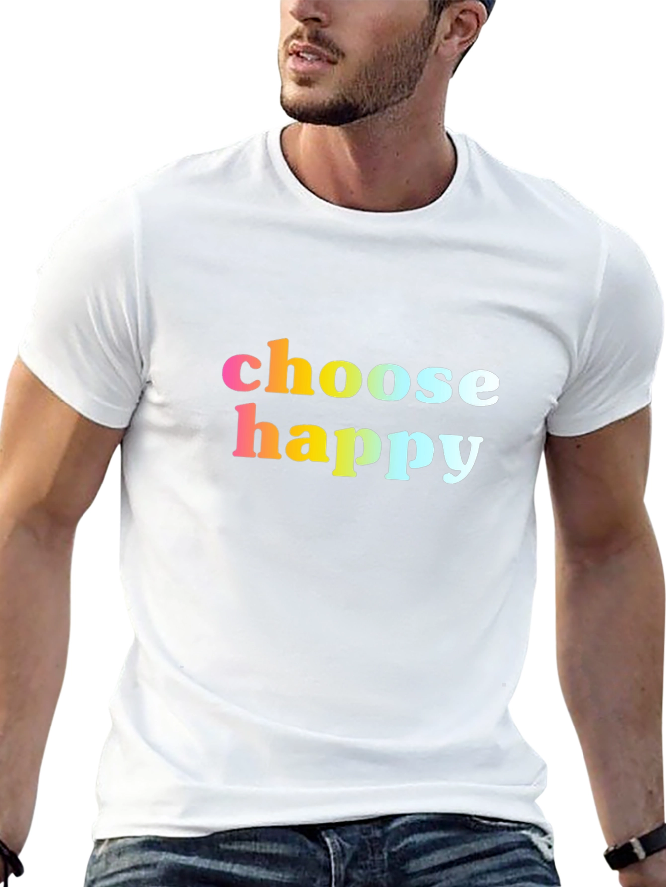 Choose Happy Graphic Tee