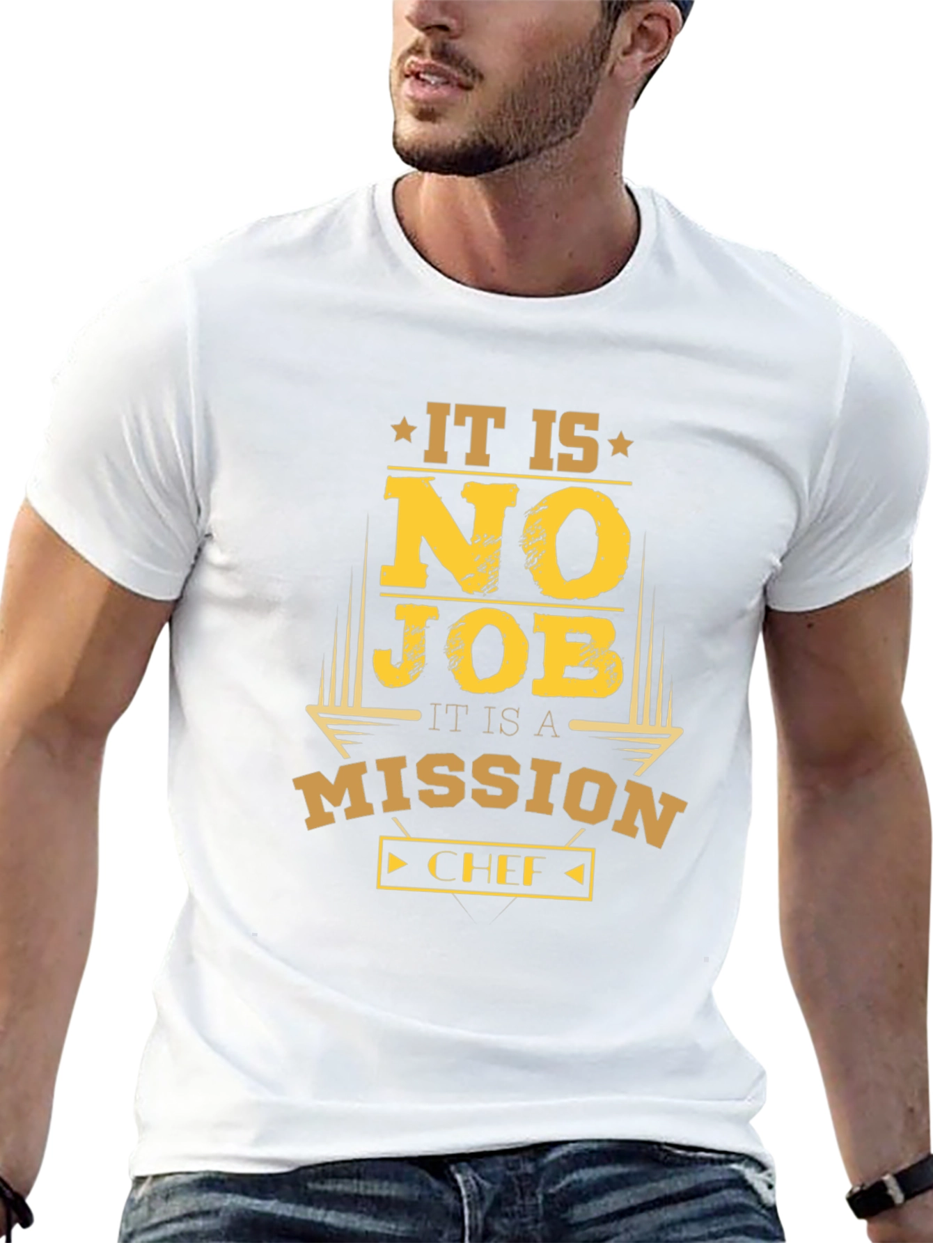 Chef Mission T-Shirt - No Job Its a Mission