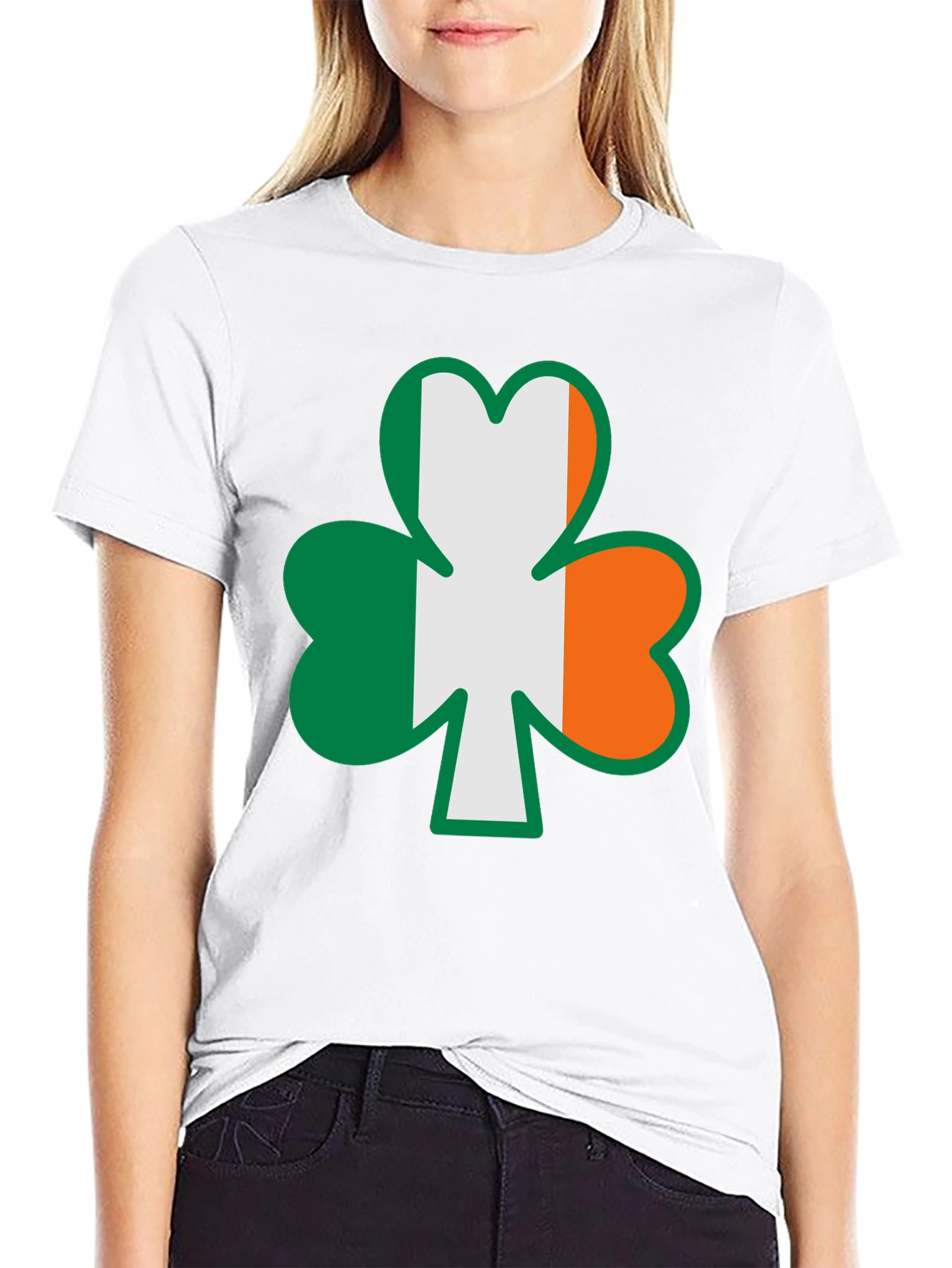 Irish Flag Shamrock T-Shirt - St. Patricks Day Apparel