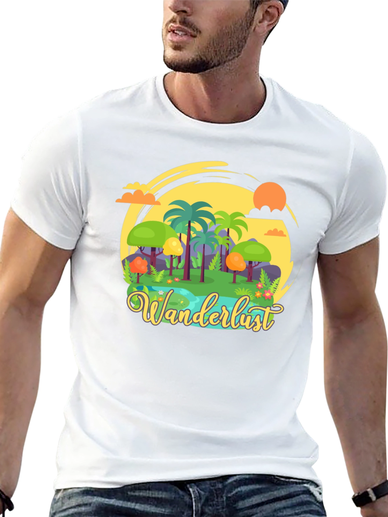 Wanderlust Graphic T-Shirt - Adventure Awaits!