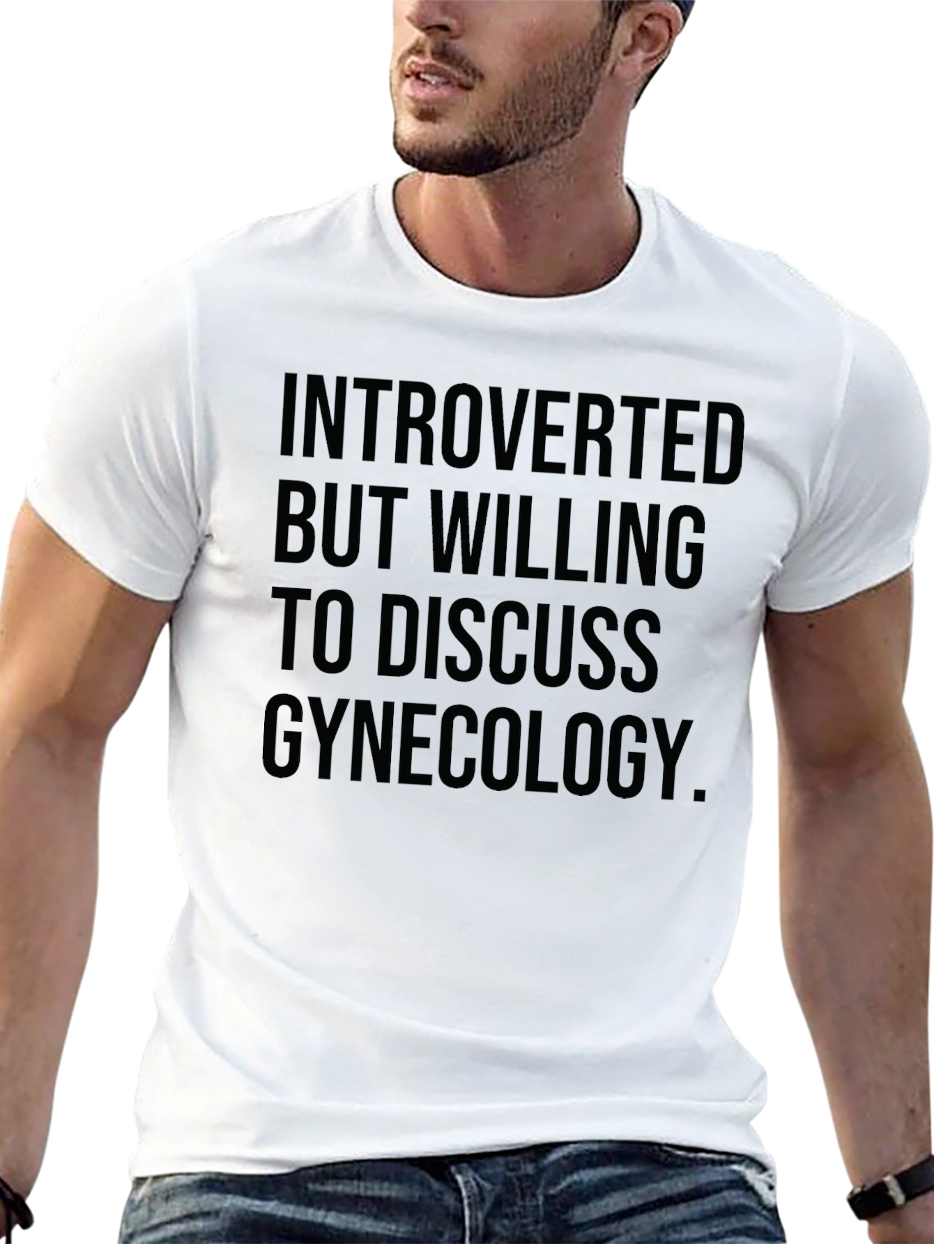 Introverted Gynecology T-Shirt - Funny Novelty Tee