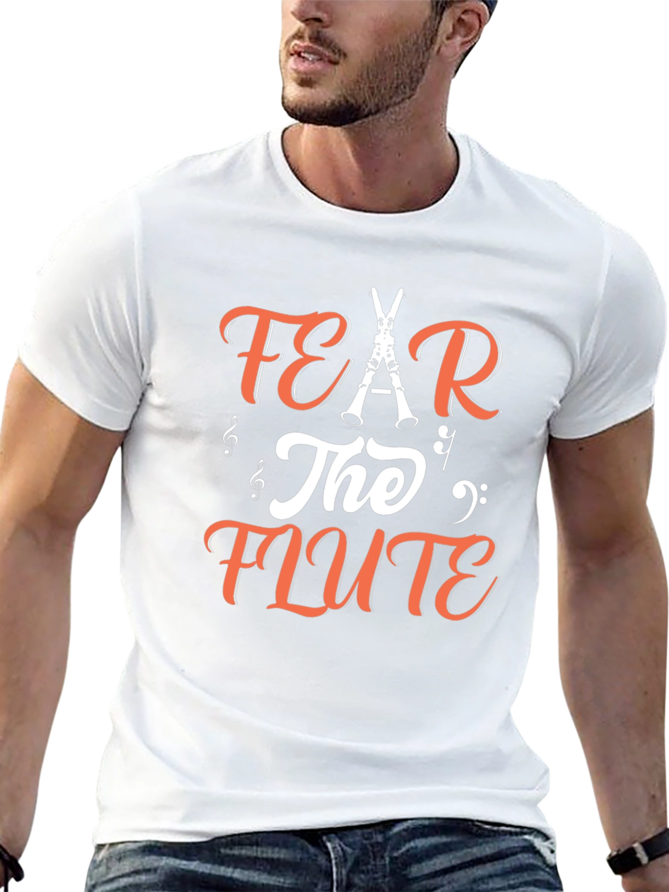 Fear The Flute T-Shirt - Music Lover Tee