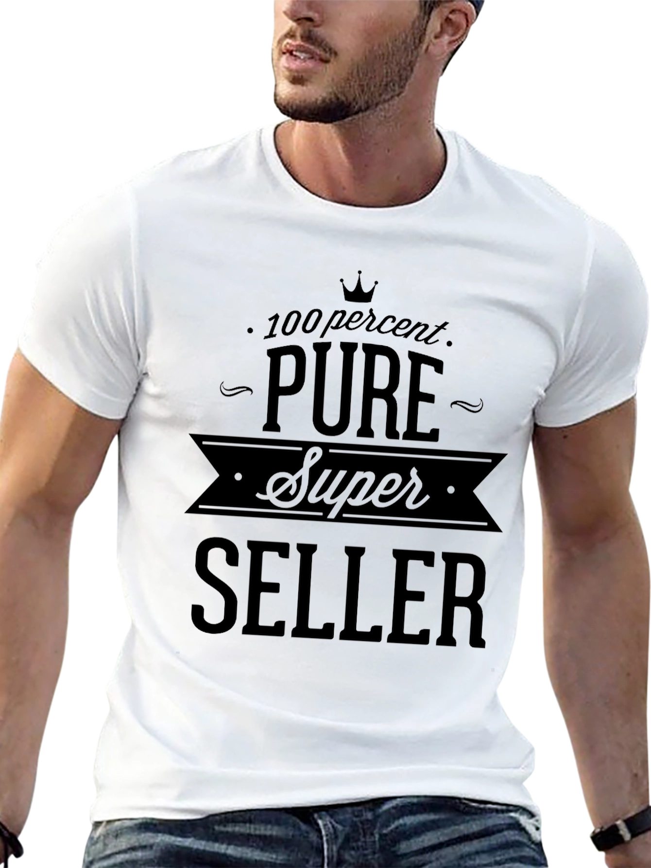 Pure Super Seller Black T-Shirt