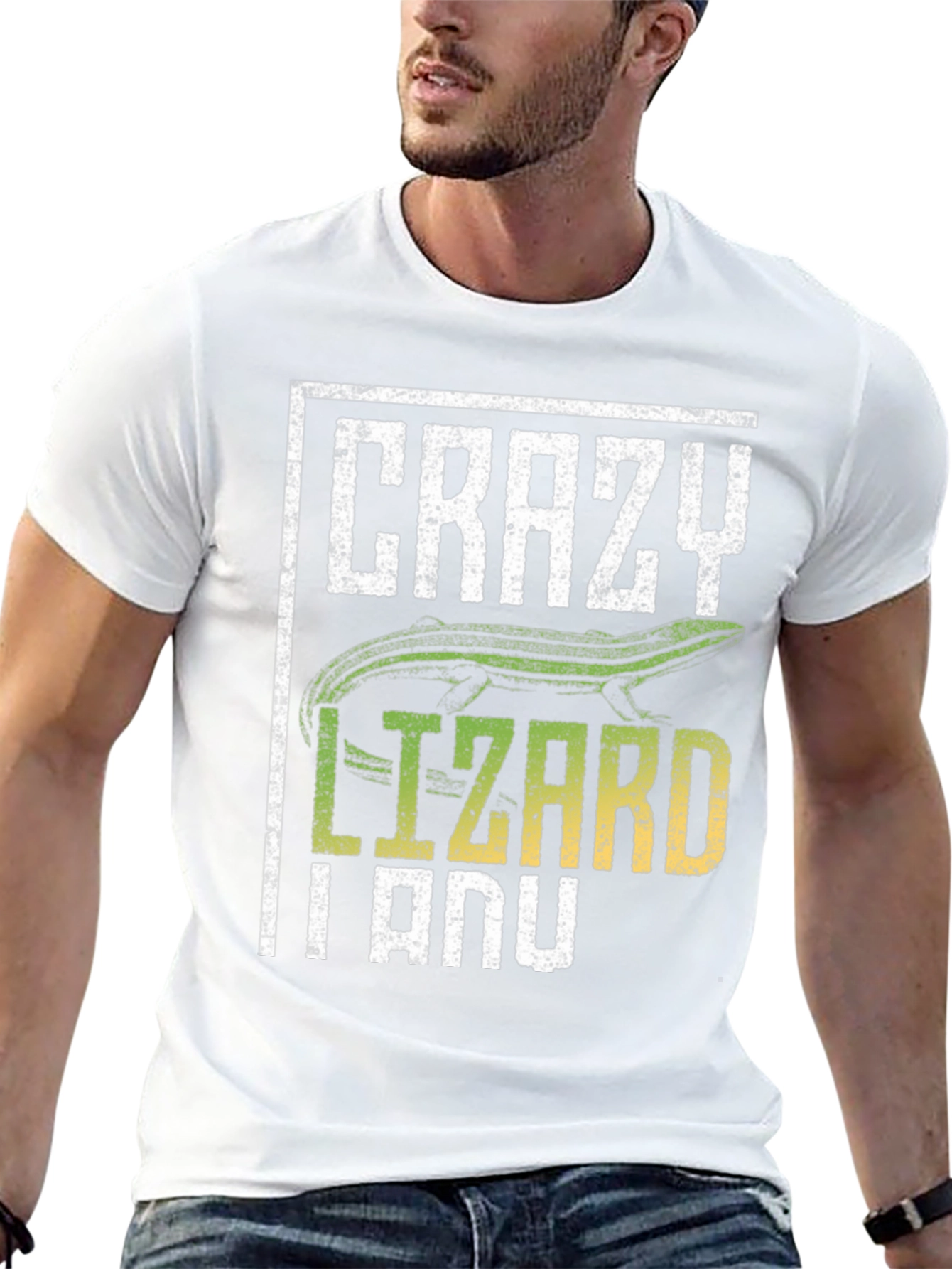 Crazy Lizard Iguana T-Shirt