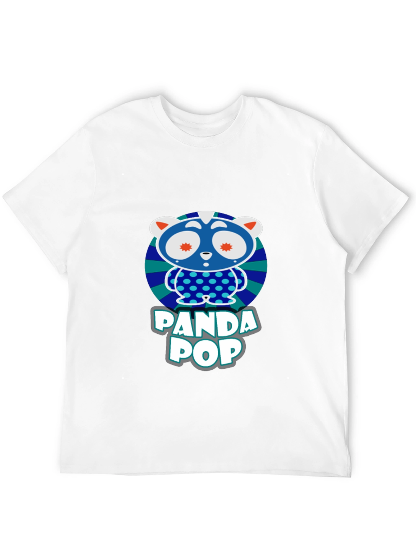 Panda Pop Graphic T-Shirt - Fun Design