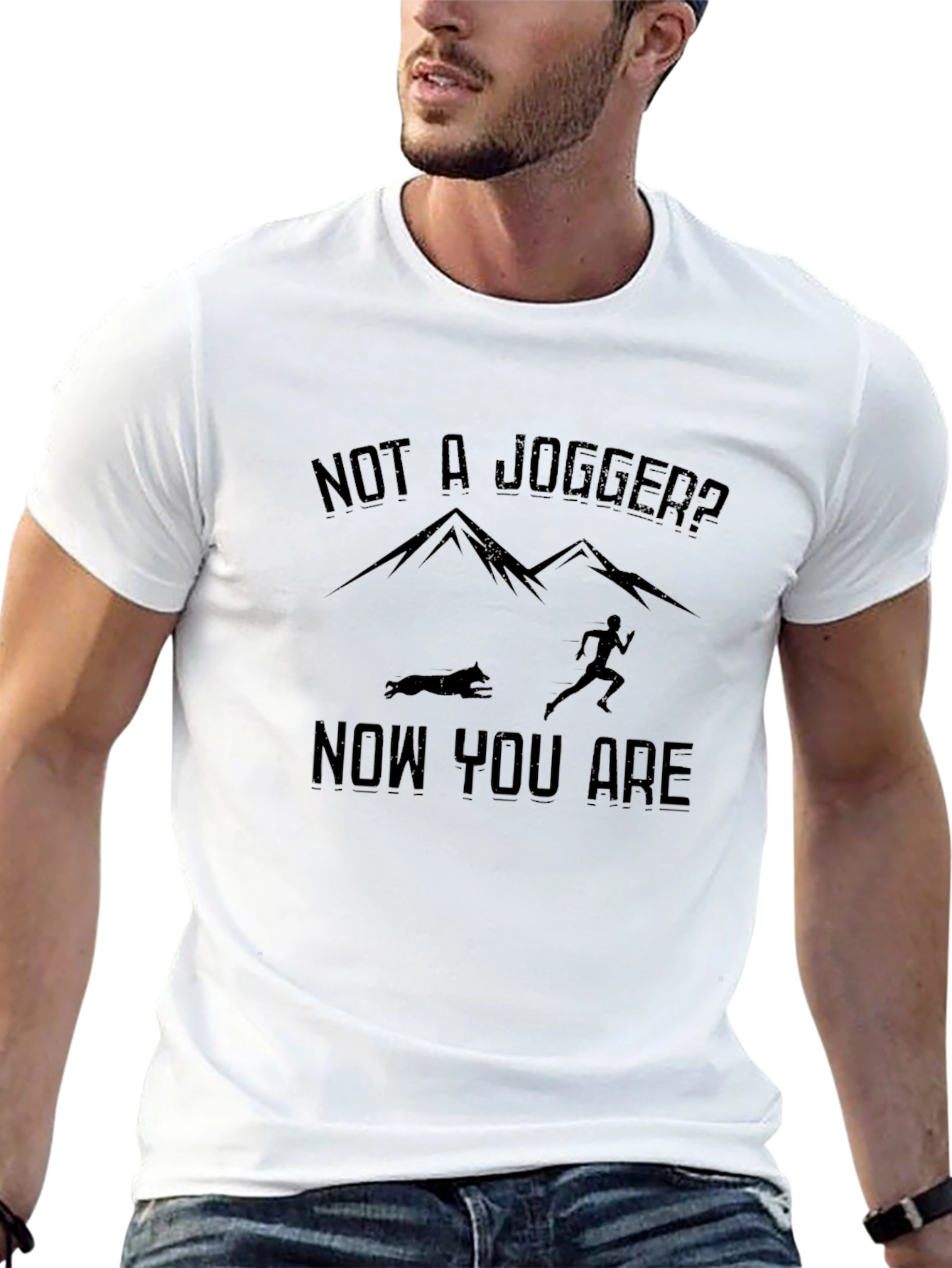 Not A Jogger T-Shirt: Funny Running Tee