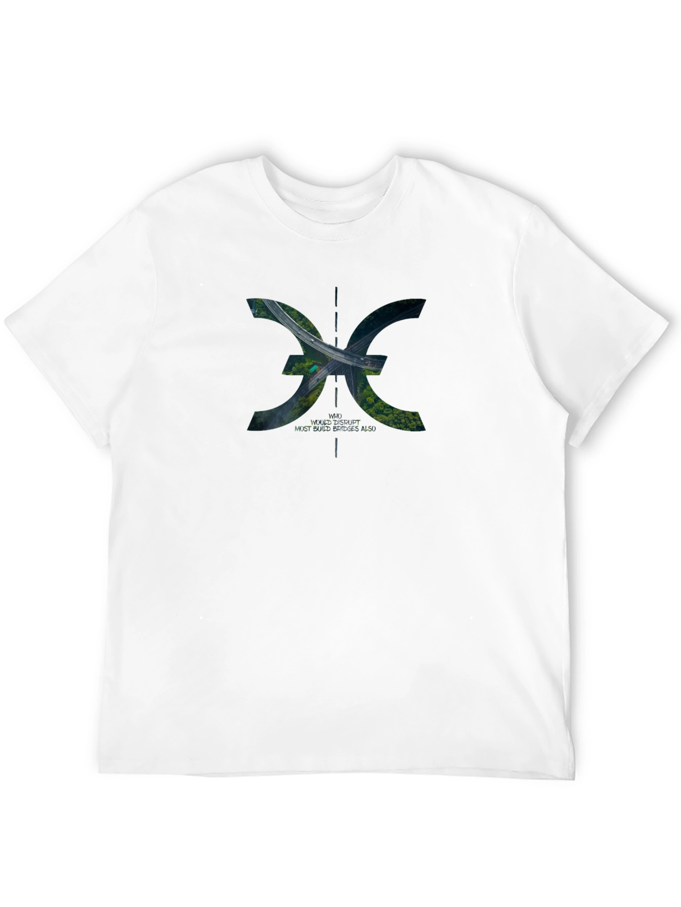 Urban Inspired Graphic Tee - Bridges Design