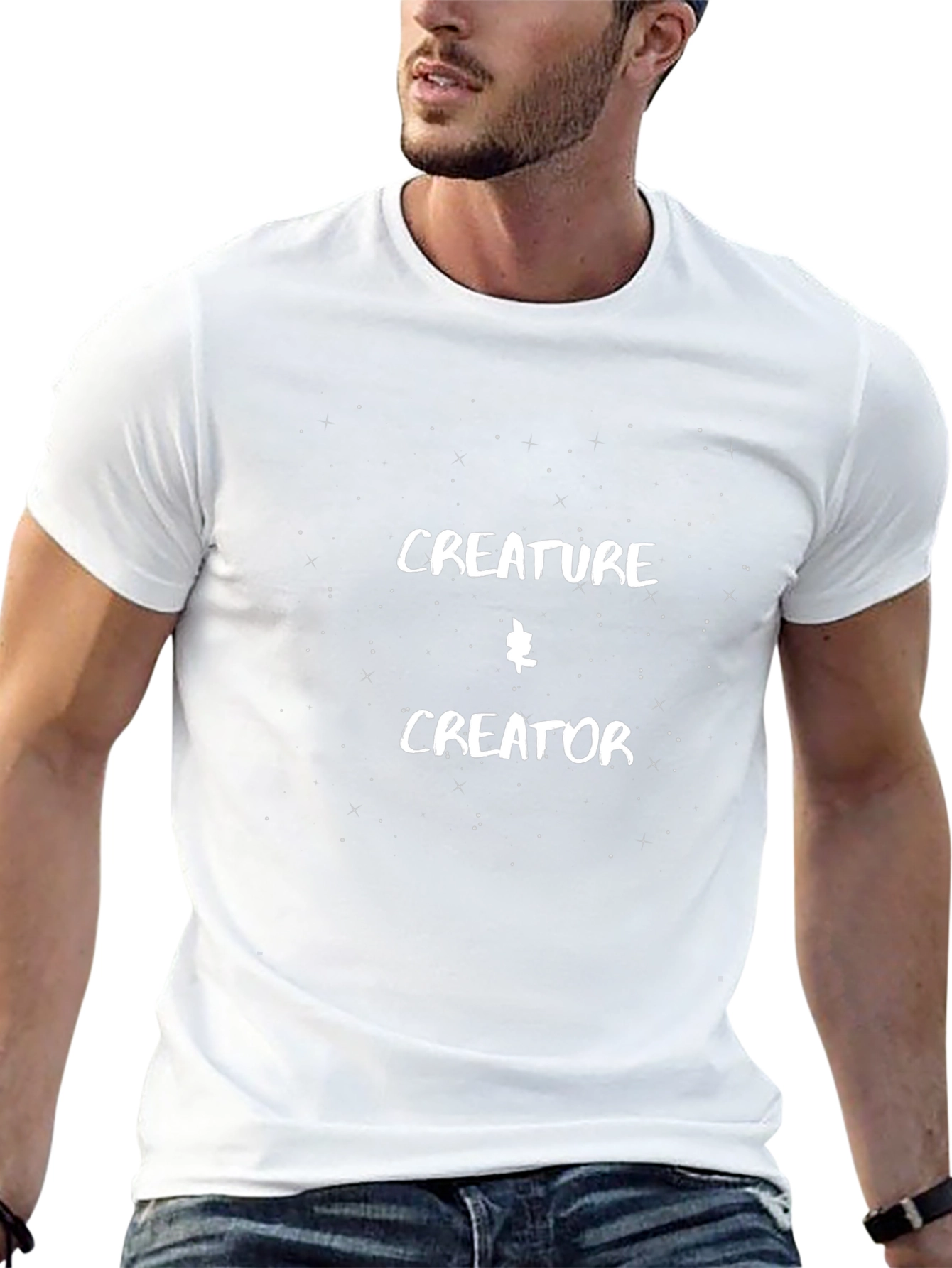 Creature Creator Graphic Tee - Black Cotton T-Shirt