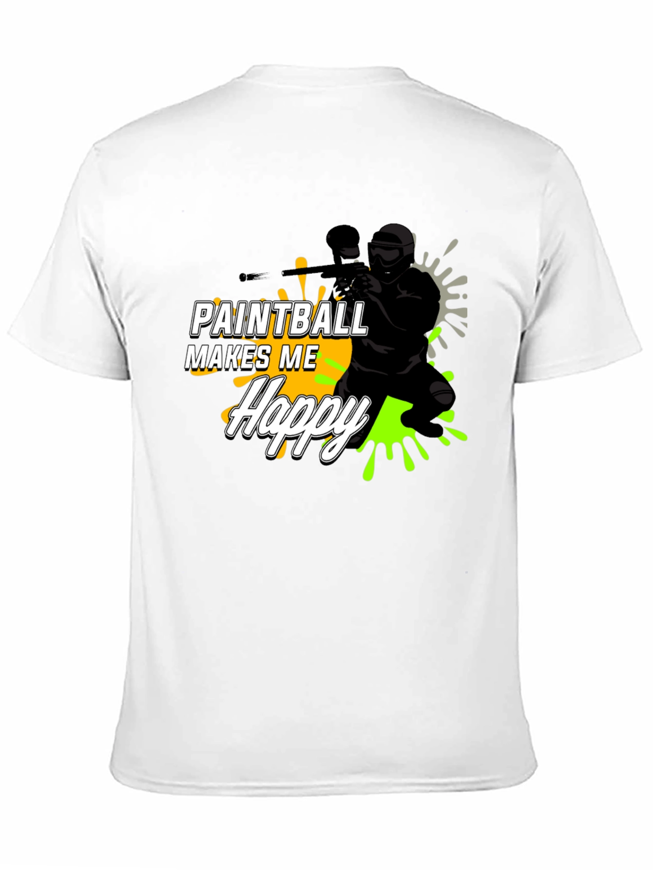 Paintball Makes Me Happy T-Shirt