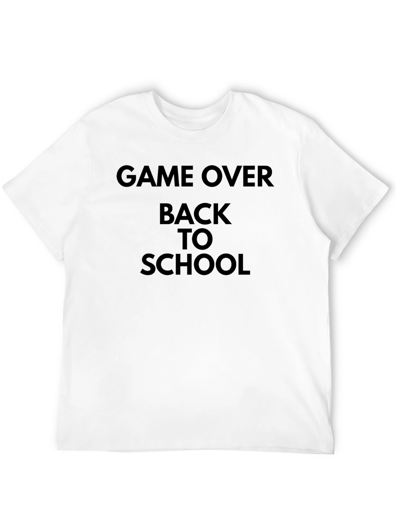 Game Over Back To School Graphic Tee