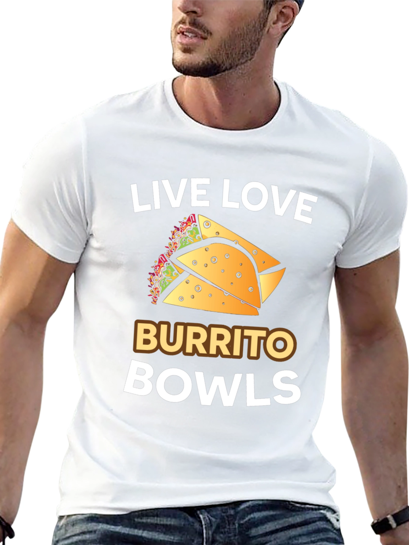 Live Love Burrito Bowls T-Shirt