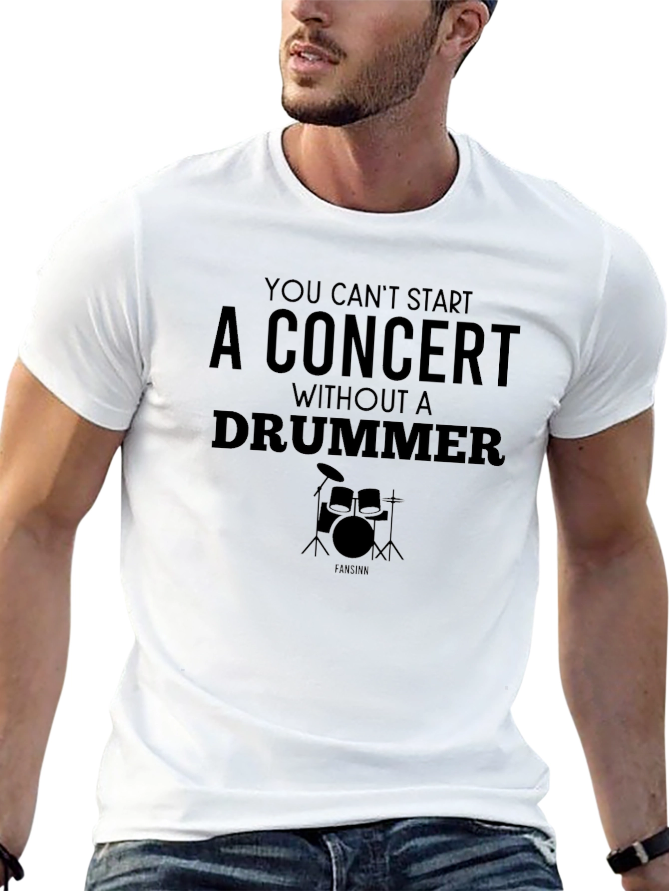 Drummer Concert T-Shirt - Musician Tee