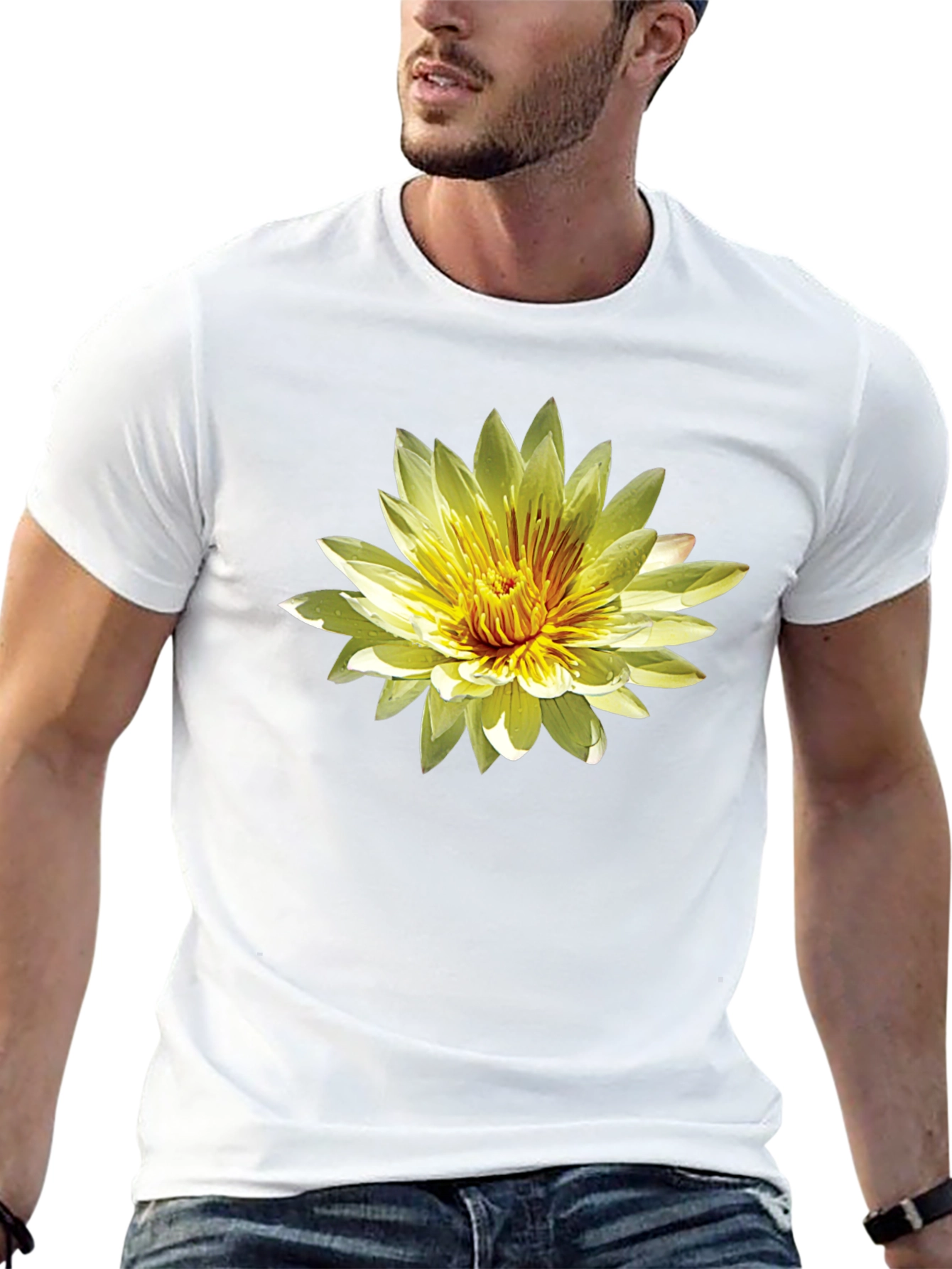 Lotus Flower T-Shirt - Stylish Graphic Tee