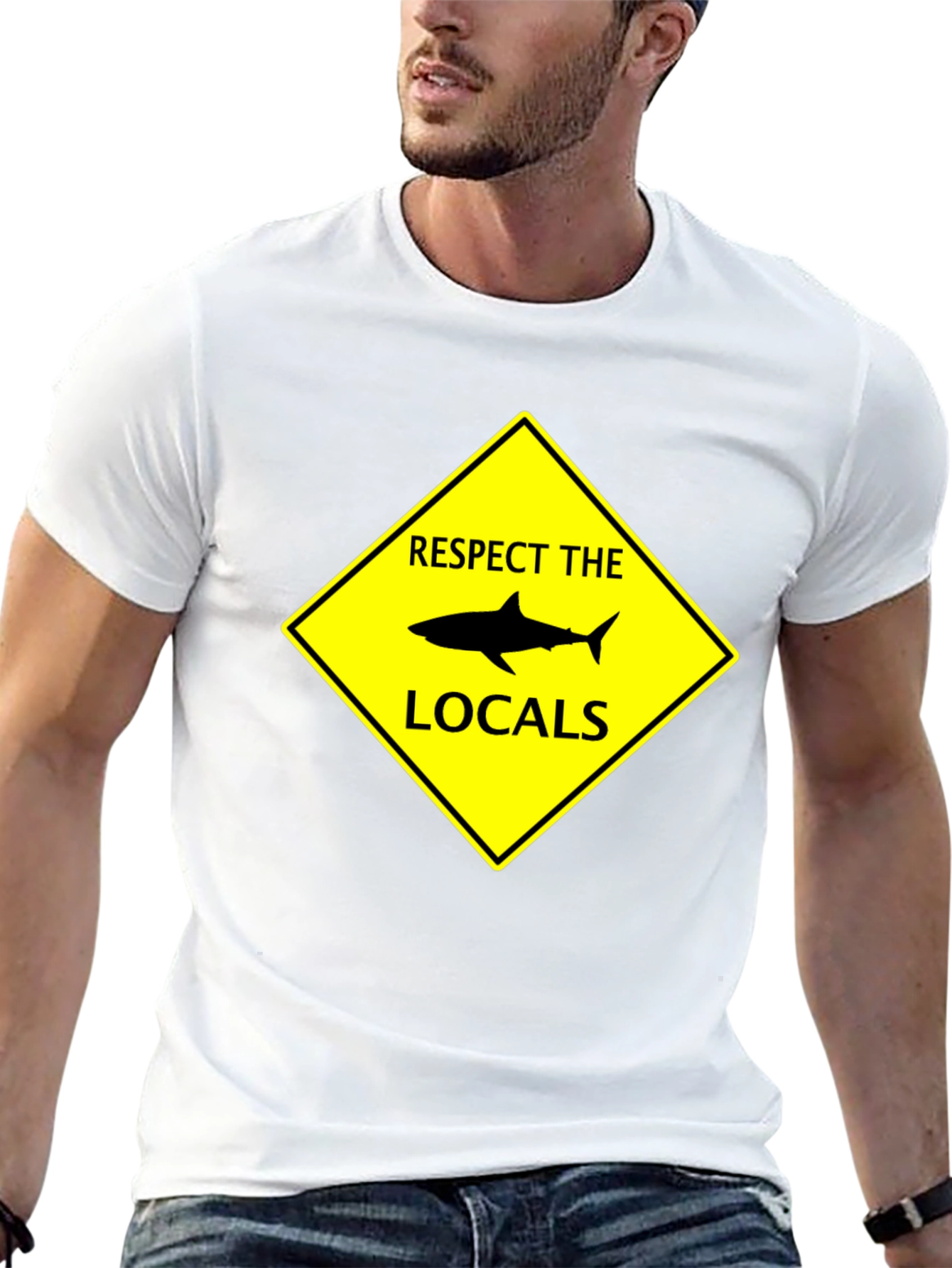 Respect the Locals Shark T-Shirt