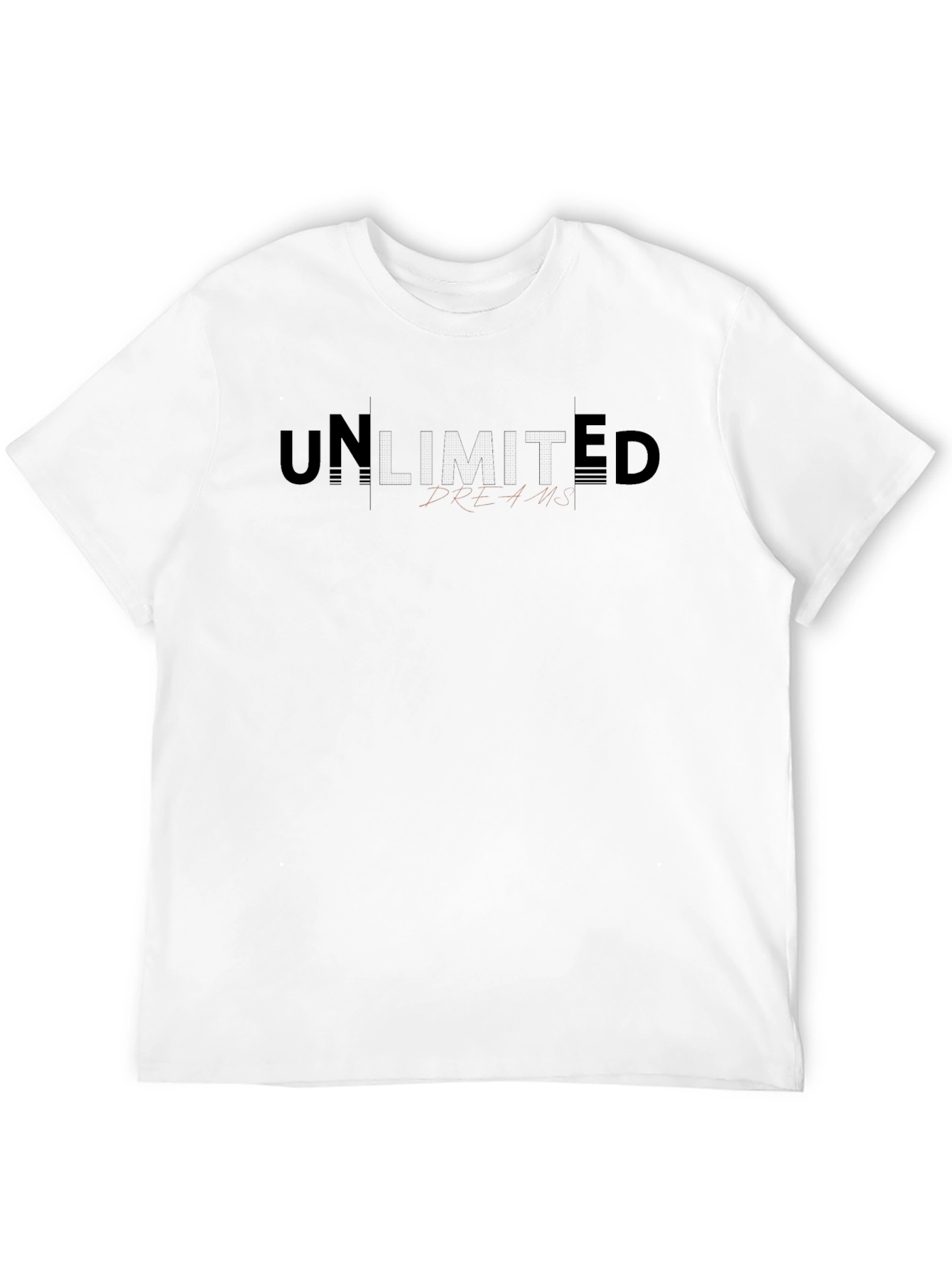 Unlimited Dreams Black Graphic Tee