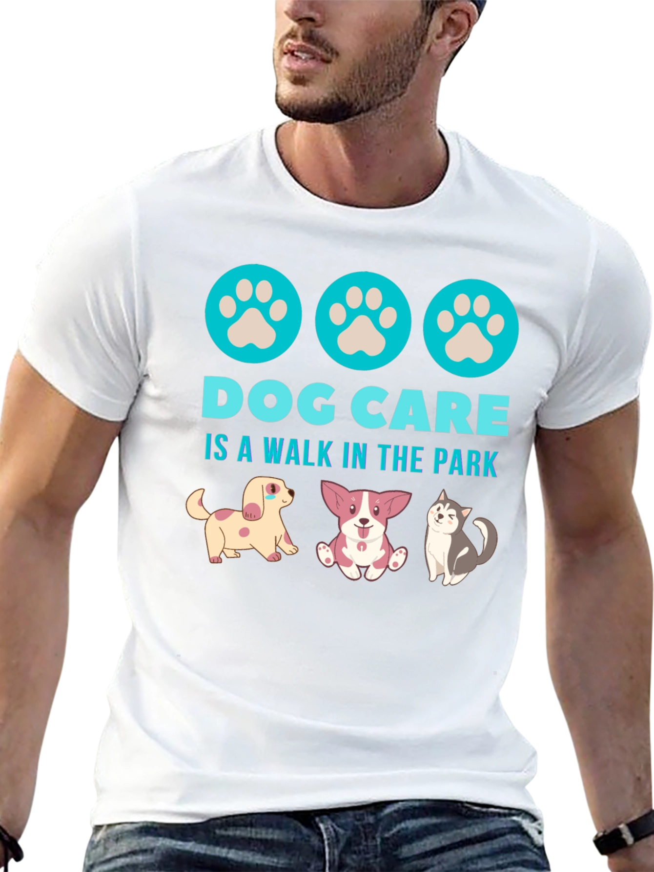 Dog Care T-Shirt - Walk in the Park