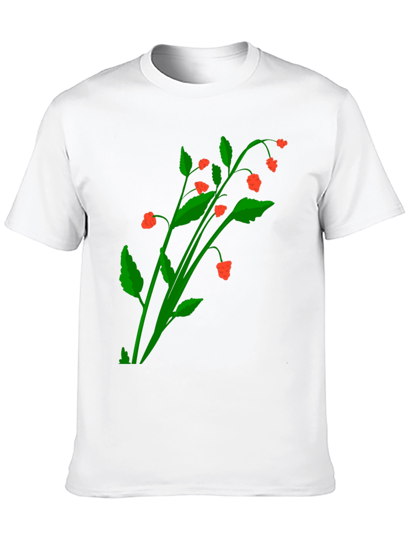 Botanical Berry Graphic T-Shirt