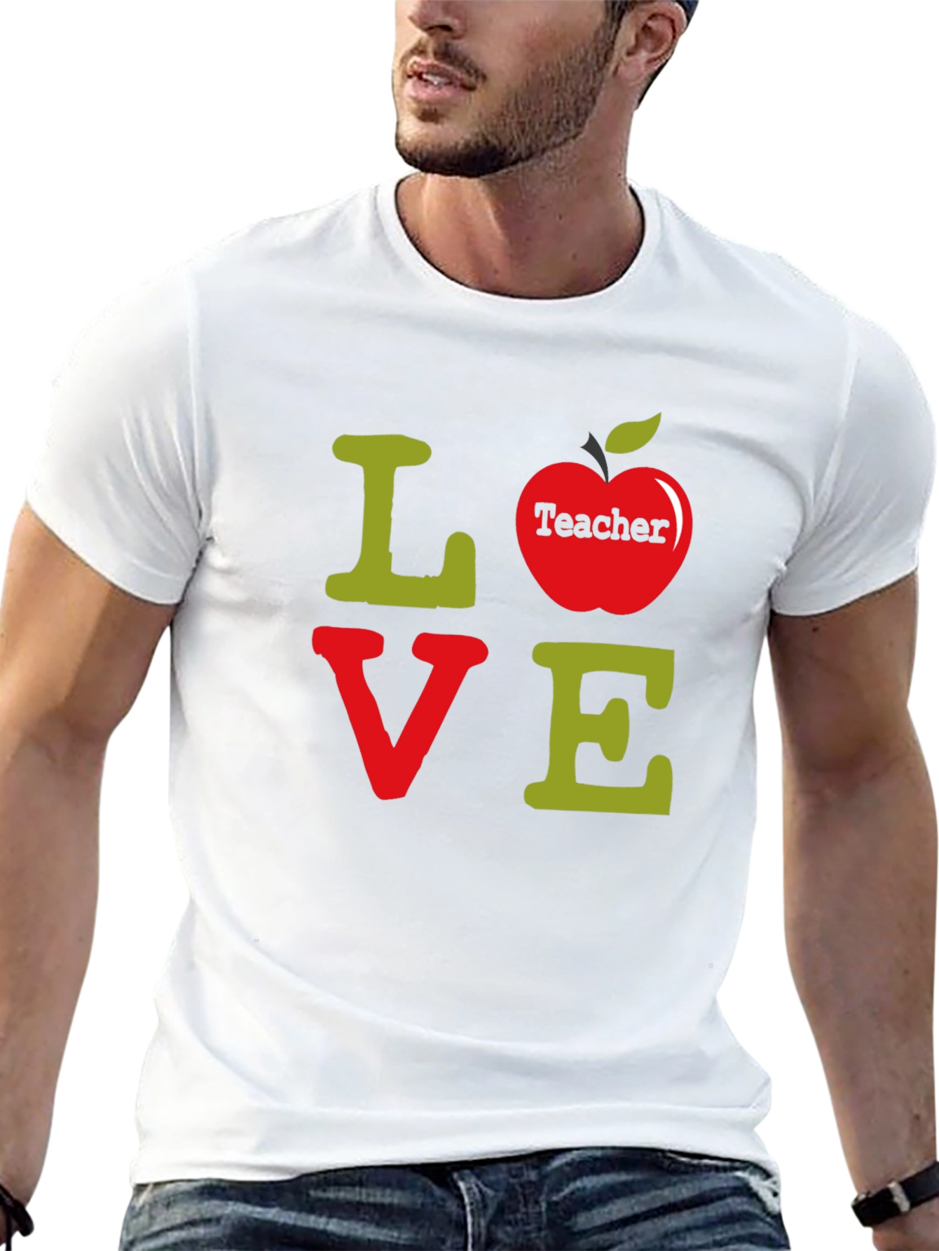 Love Teacher Graphic T-Shirt