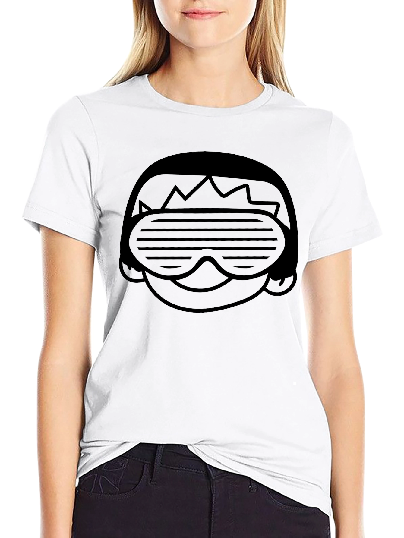 Cool Graphic Tee: Shutter Shades Dude