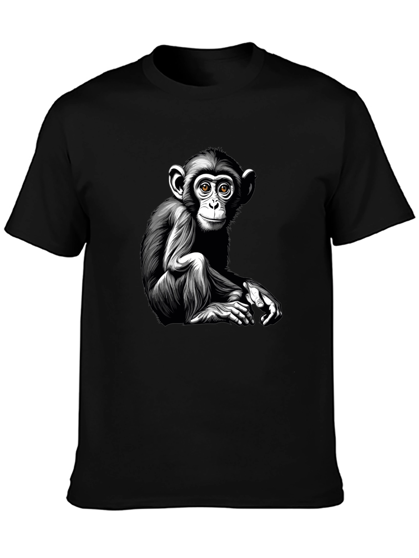 Monkey Graphic T-Shirt - Unique Animal Print