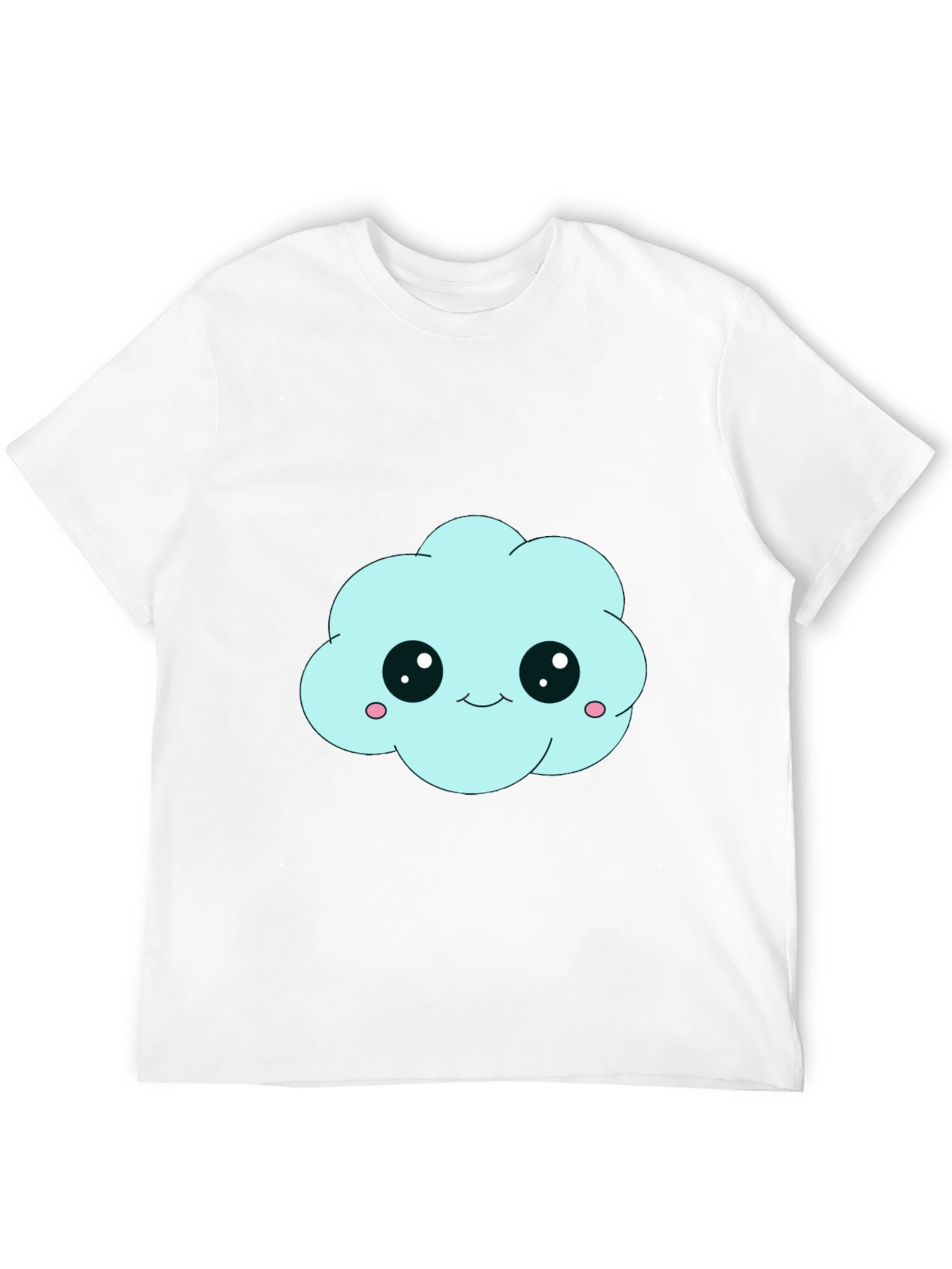 Cute Cloud Graphic Tee - Stylish Comfort