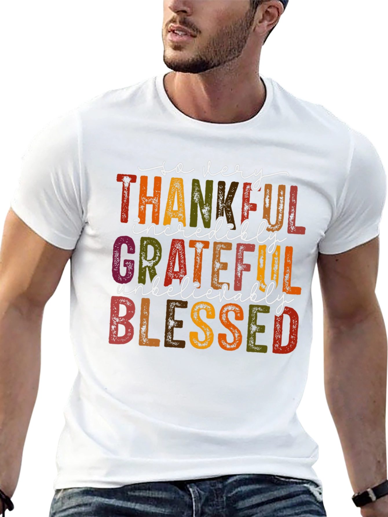 Thankful Grateful Blessed T-Shirt
