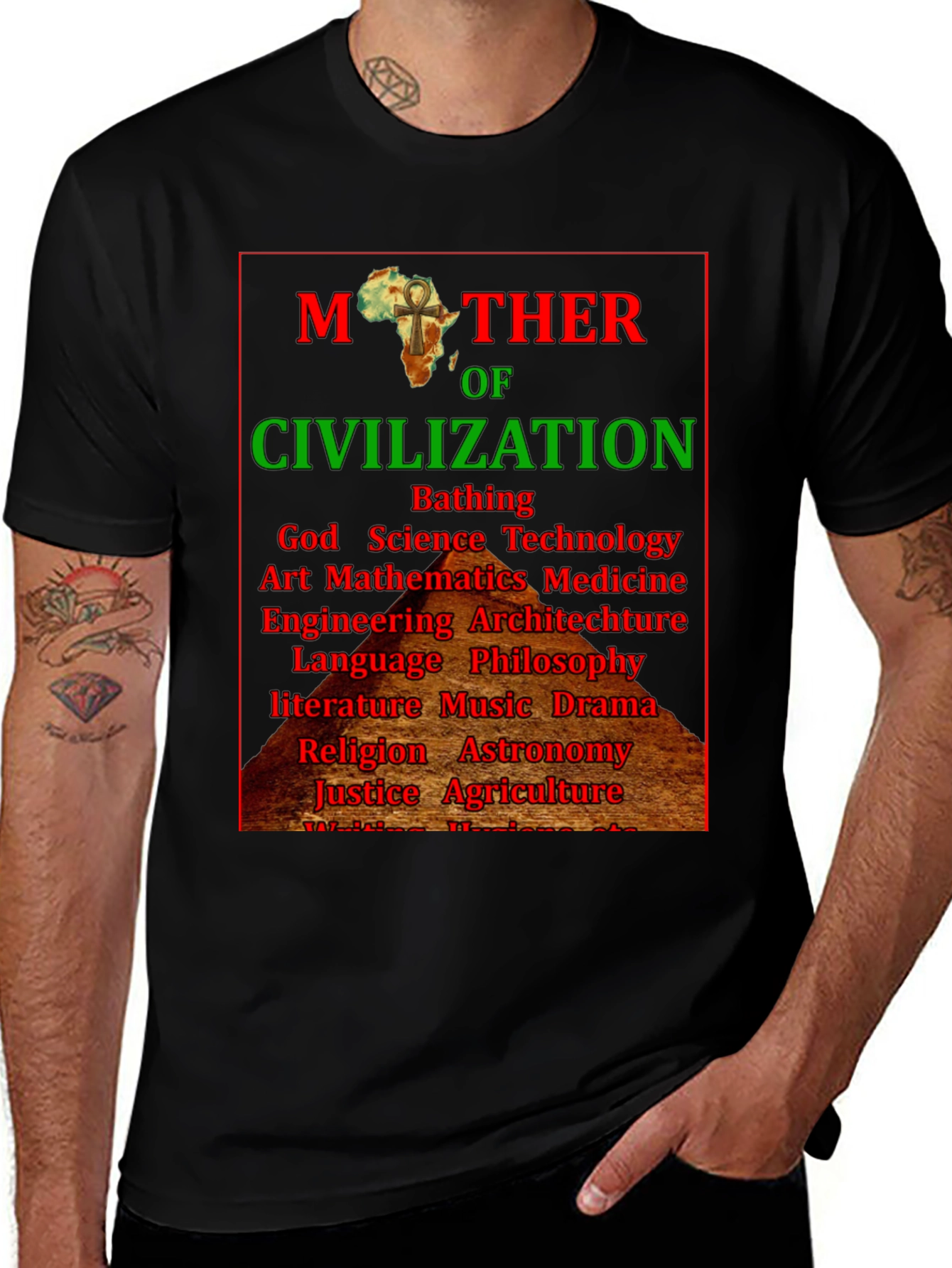Mother of Civilization Graphic T-Shirt
