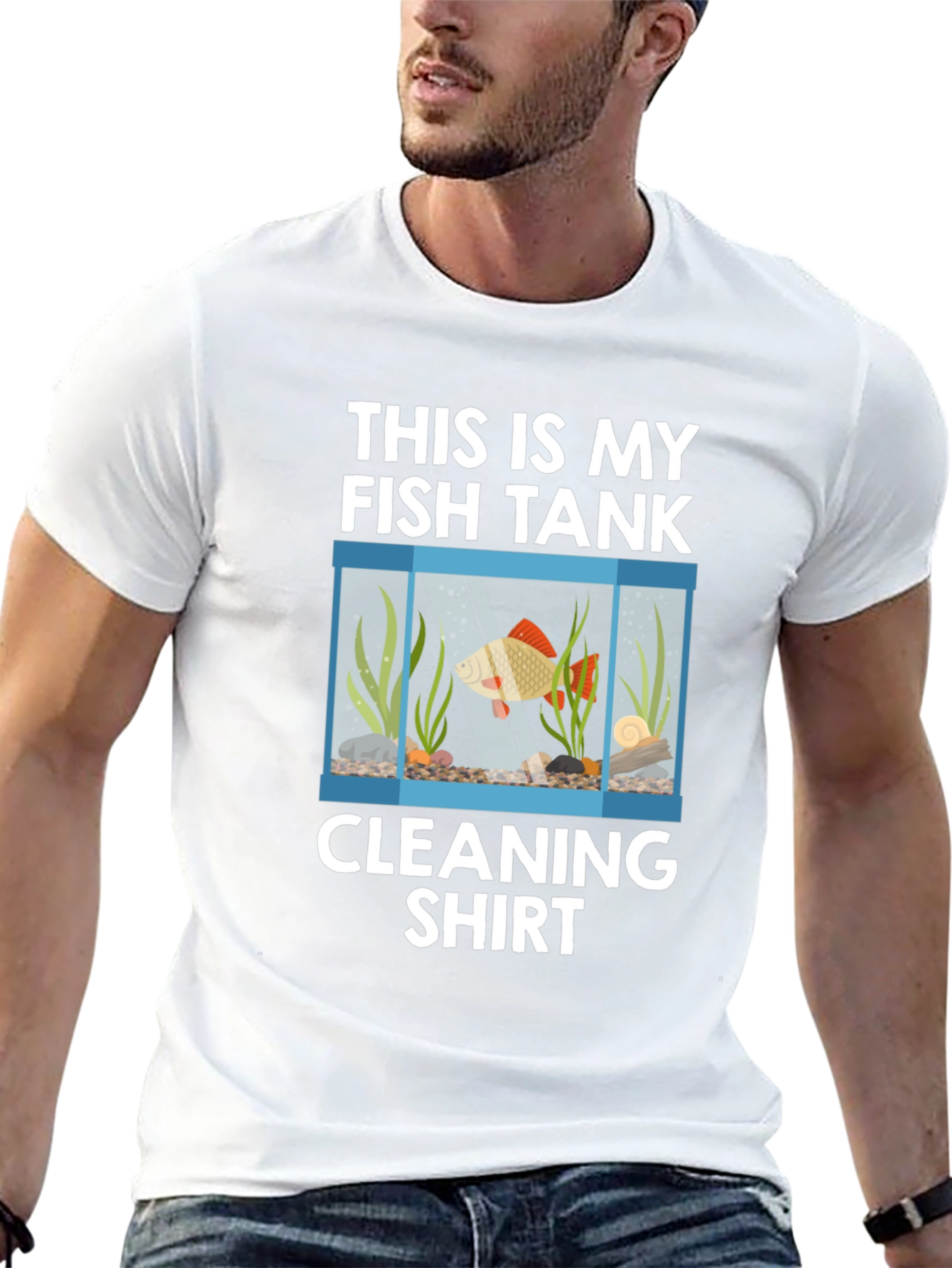 Fish Tank Cleaning T-Shirt