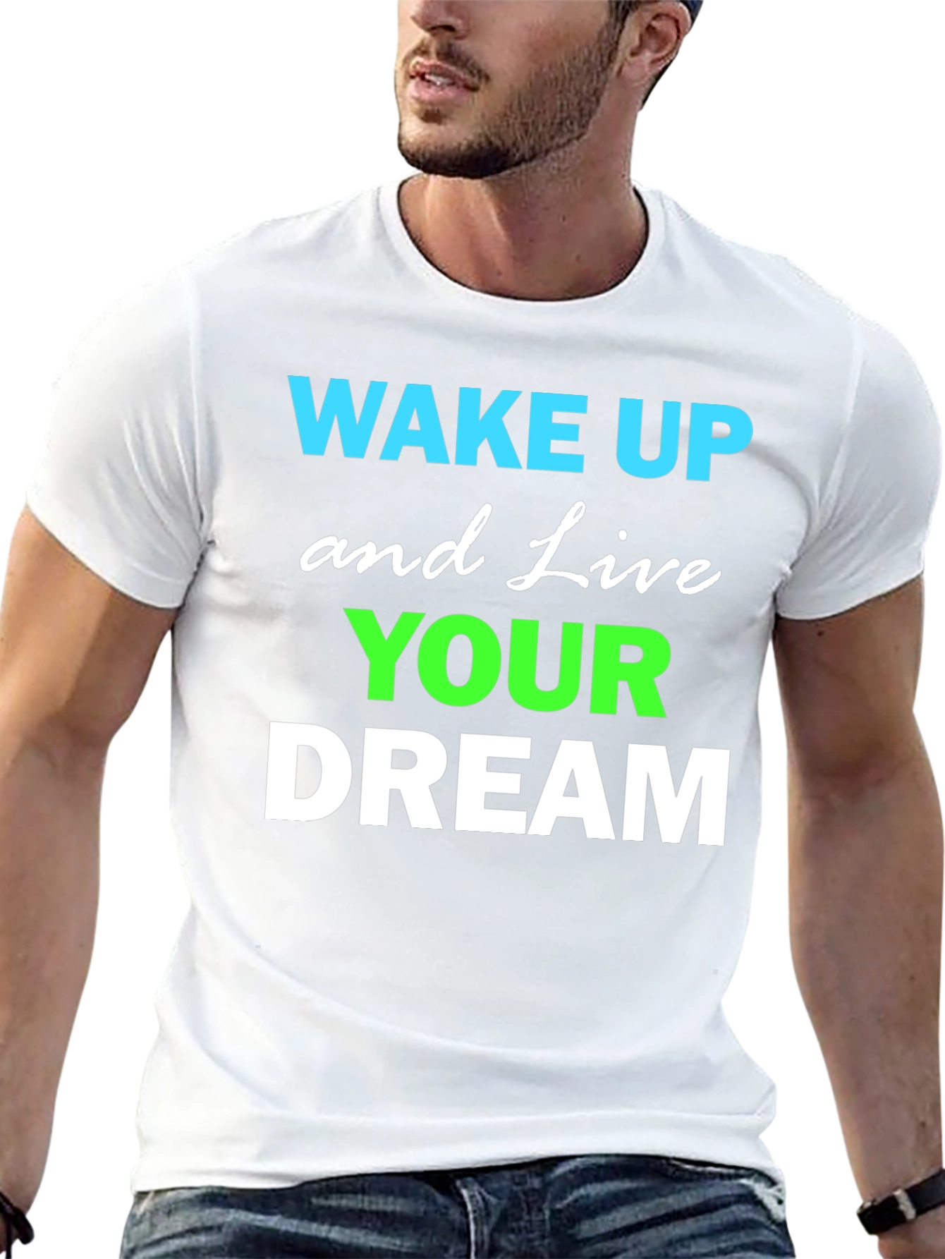 Wake Up Live Your Dream Graphic Tee