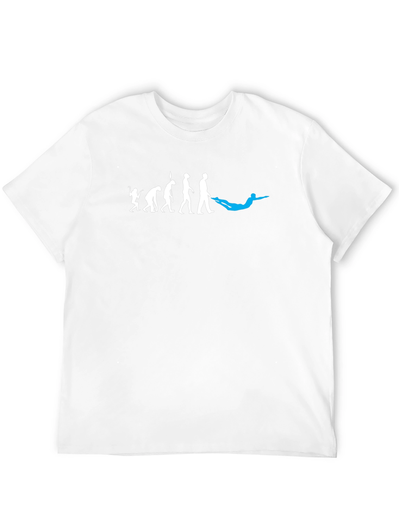 Evolution of Diving T-Shirt - Black