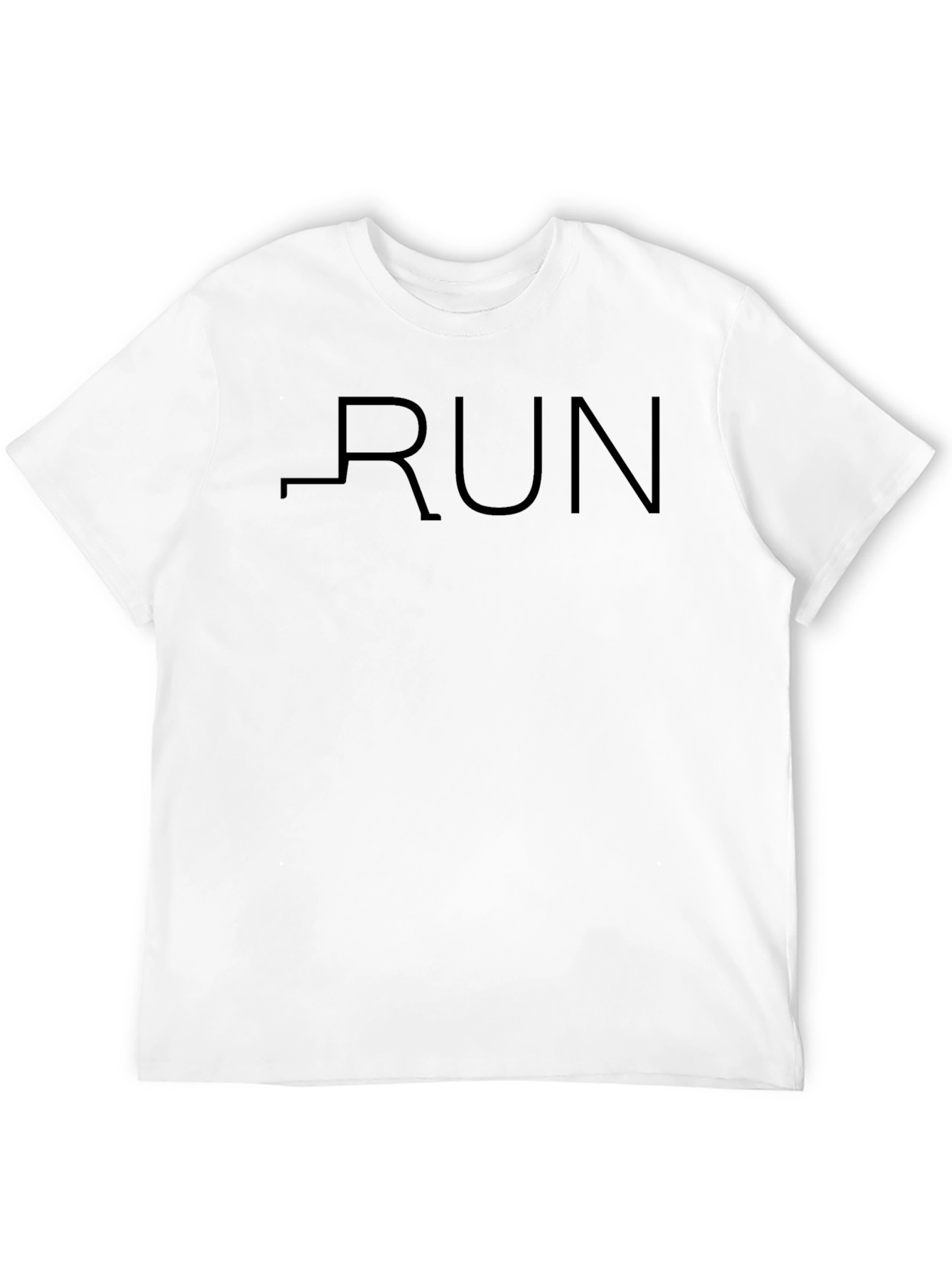 Run Graphic Tee - Stylish Athletic Apparel