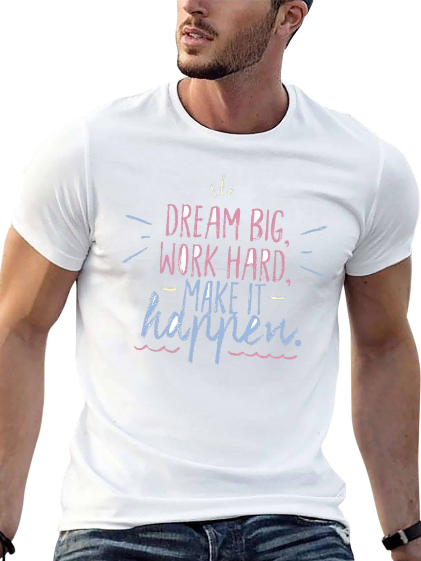 Dream Big Motivational Graphic Tee