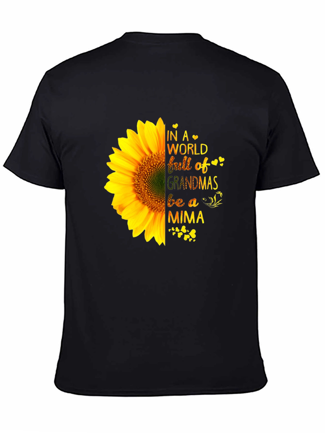 Sunflower Grandma Mima T-Shirt