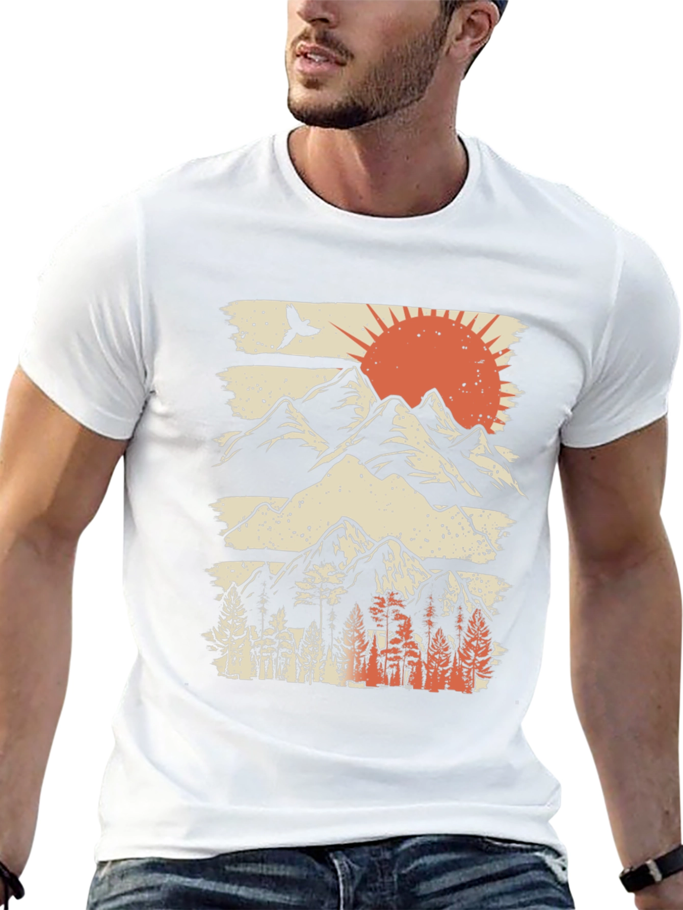 Mountainscape Graphic Tee - Adventure Ready Style