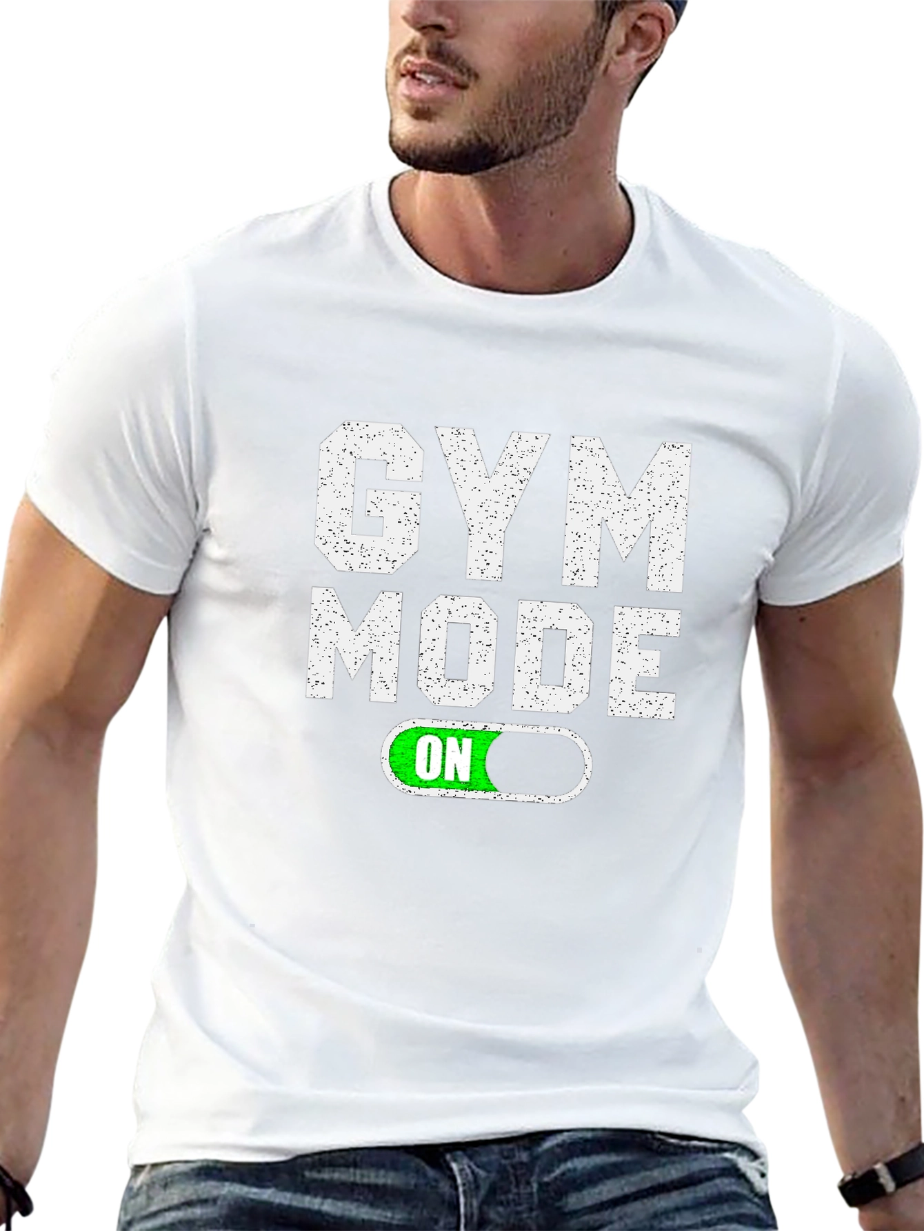Gym Mode ON T-Shirt - Fitness Apparel