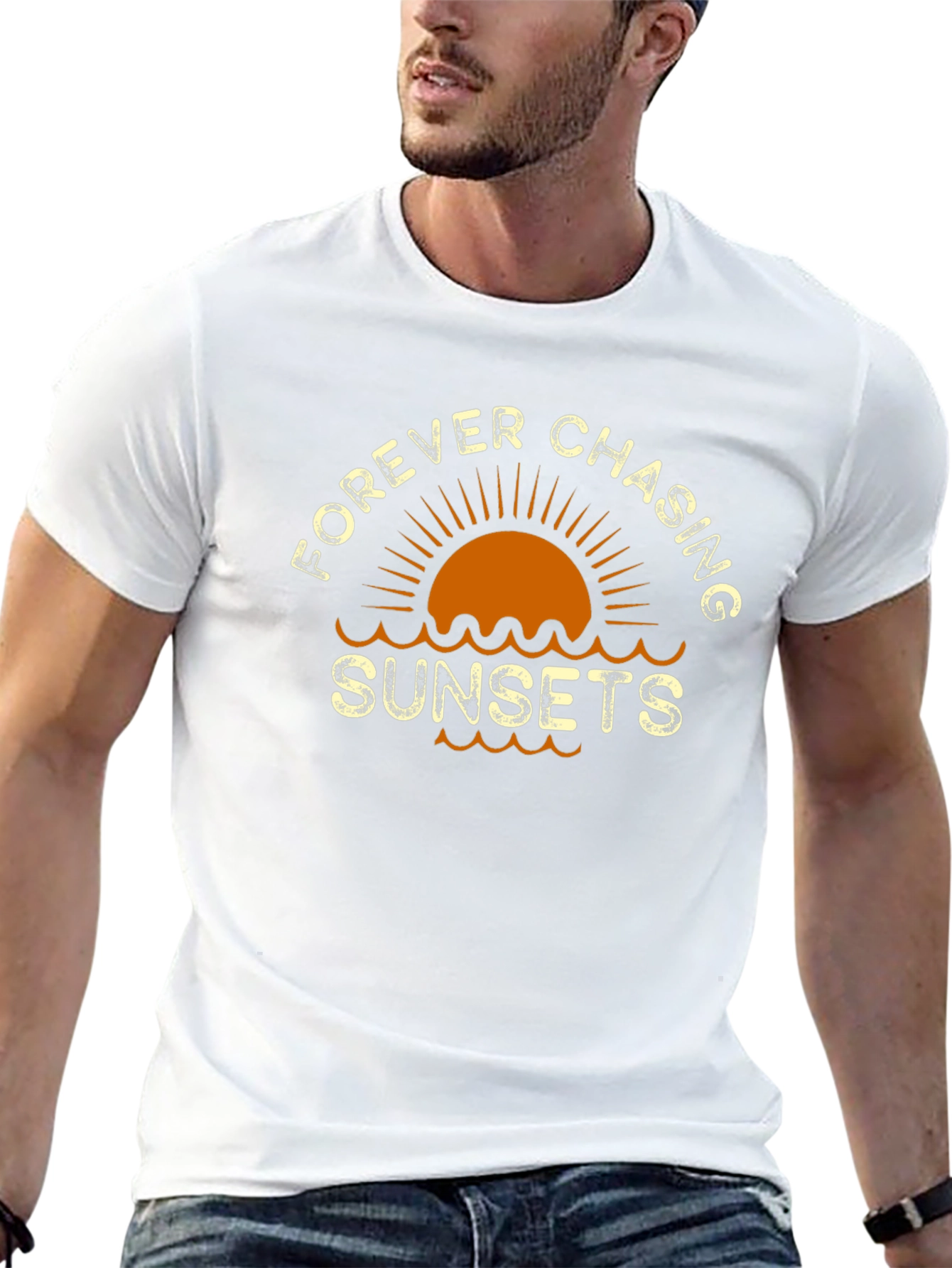 Forever Chasing Sunsets Graphic T-Shirt
