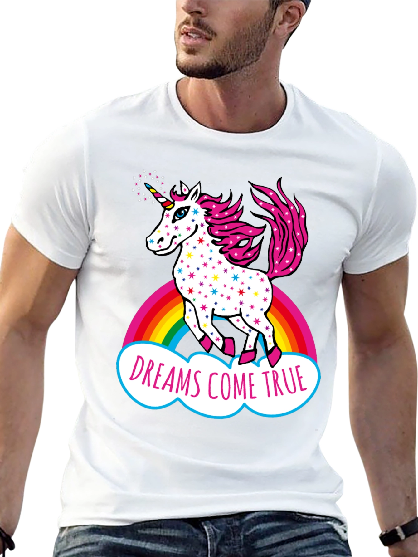 Unicorn Dreams Come True Graphic Tee