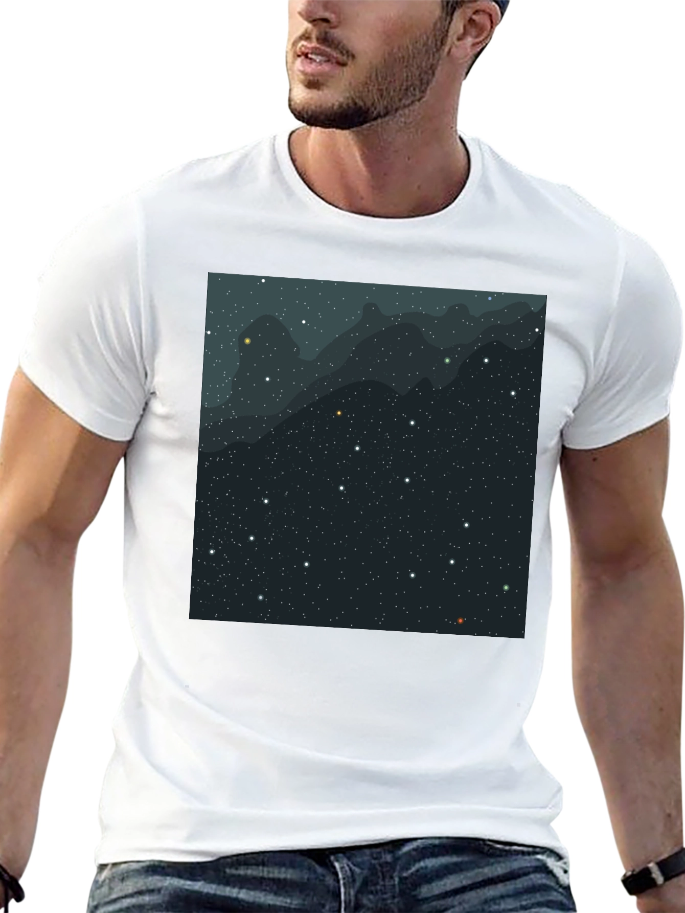 Cosmic Starscape Tee - Dark Sky Design