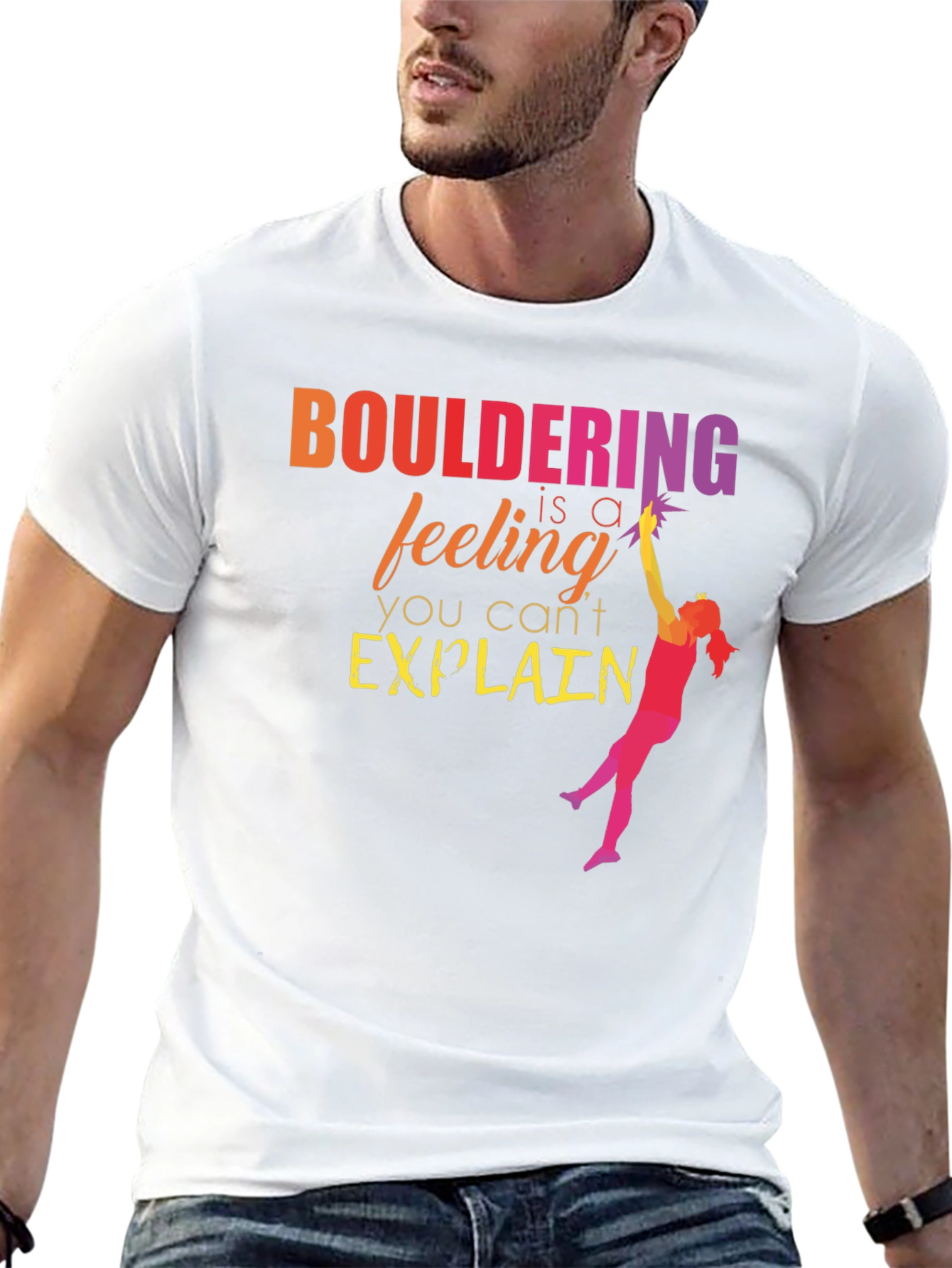 Bouldering Feeling Graphic T-Shirt
