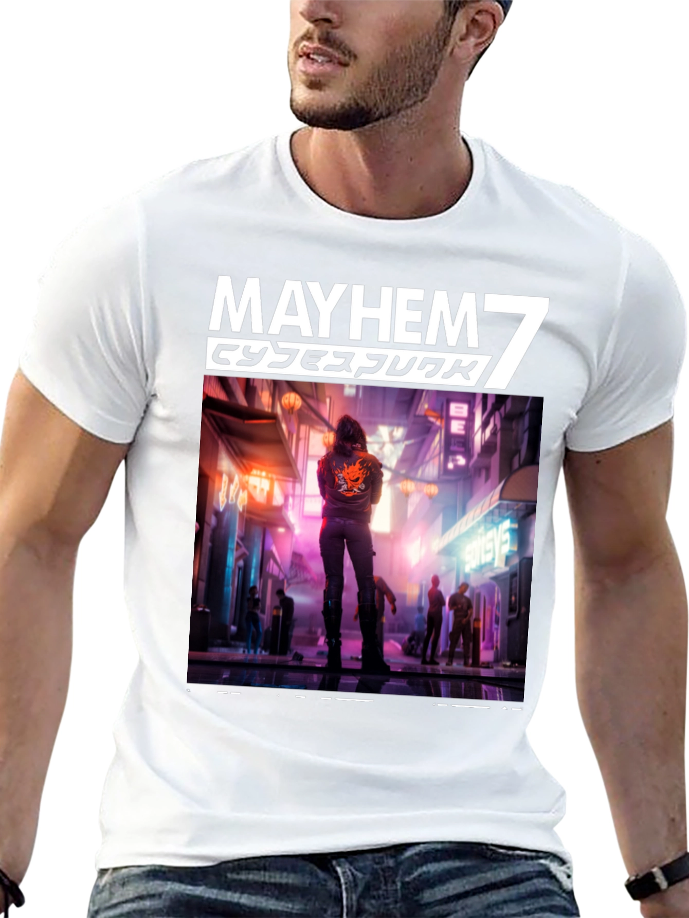 Mayhem 7 Cyberpunk T-Shirt