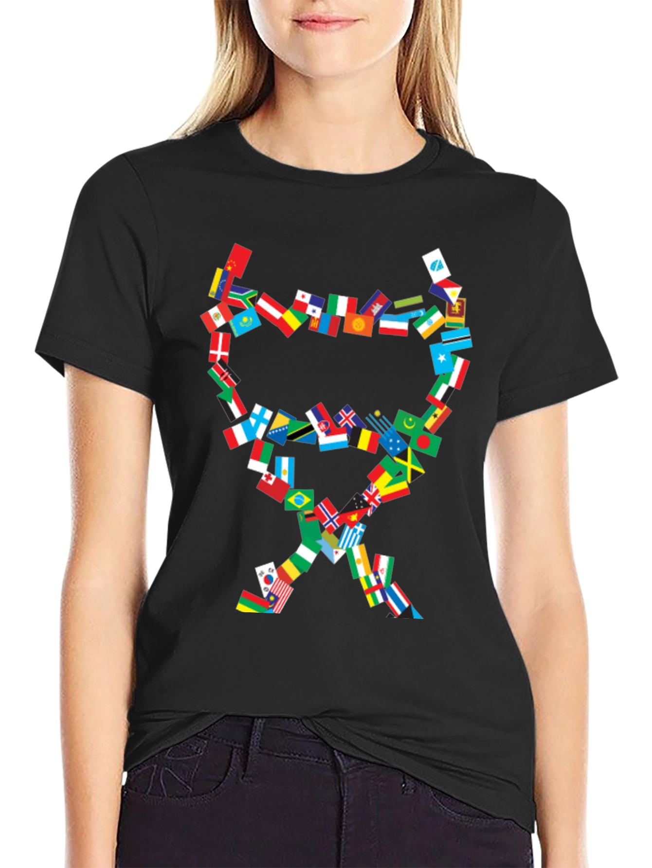 Global Flags T-Shirt - World Pride Design