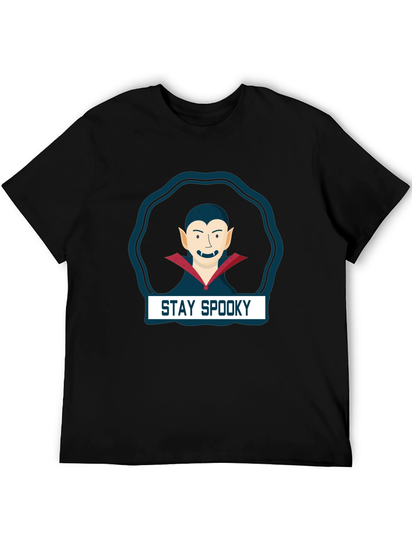 Stay Spooky Vampire Graphic Tee - Halloween Shirt
