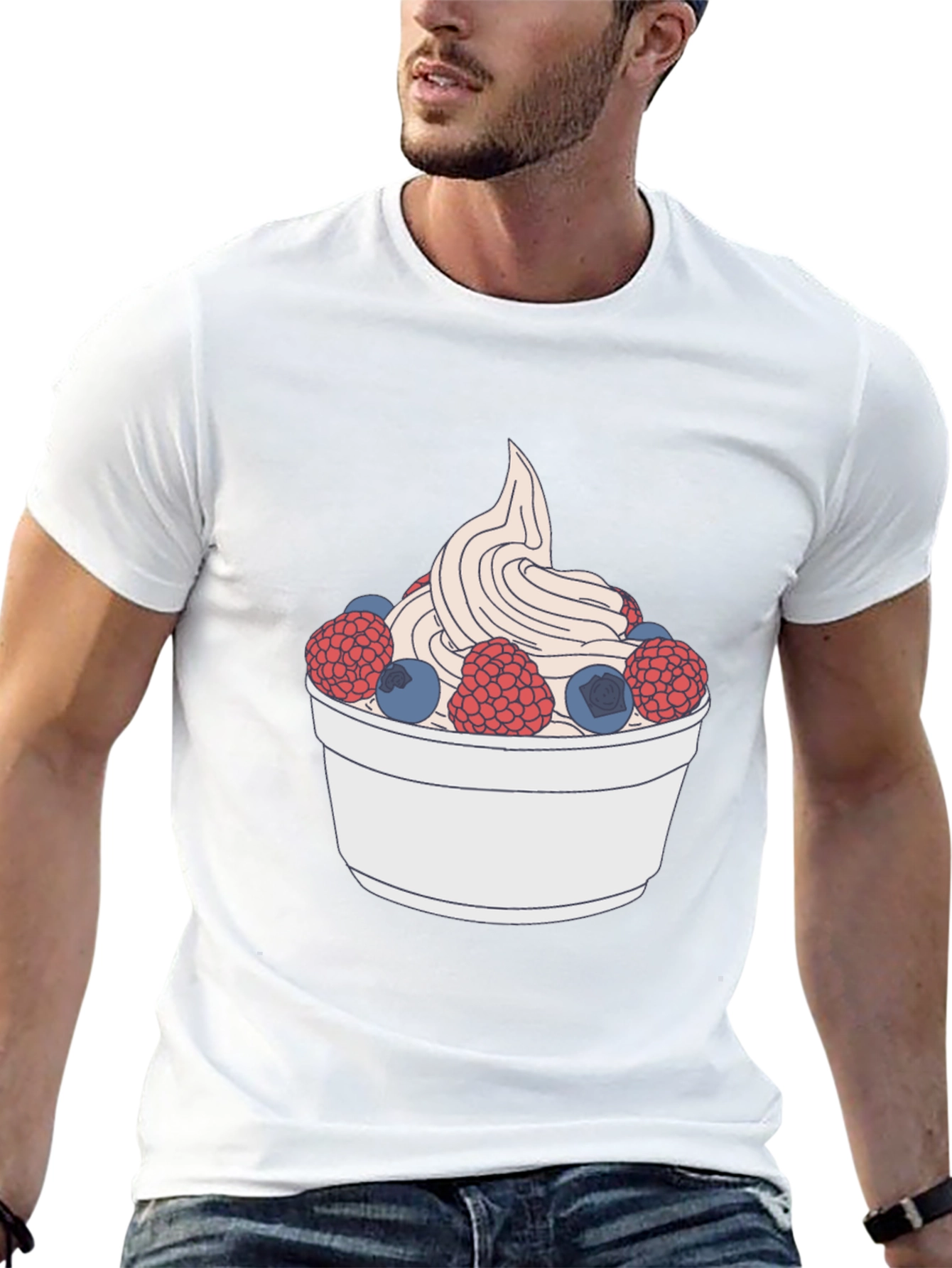 Dessert Graphic Tee - Trendy & Delicious