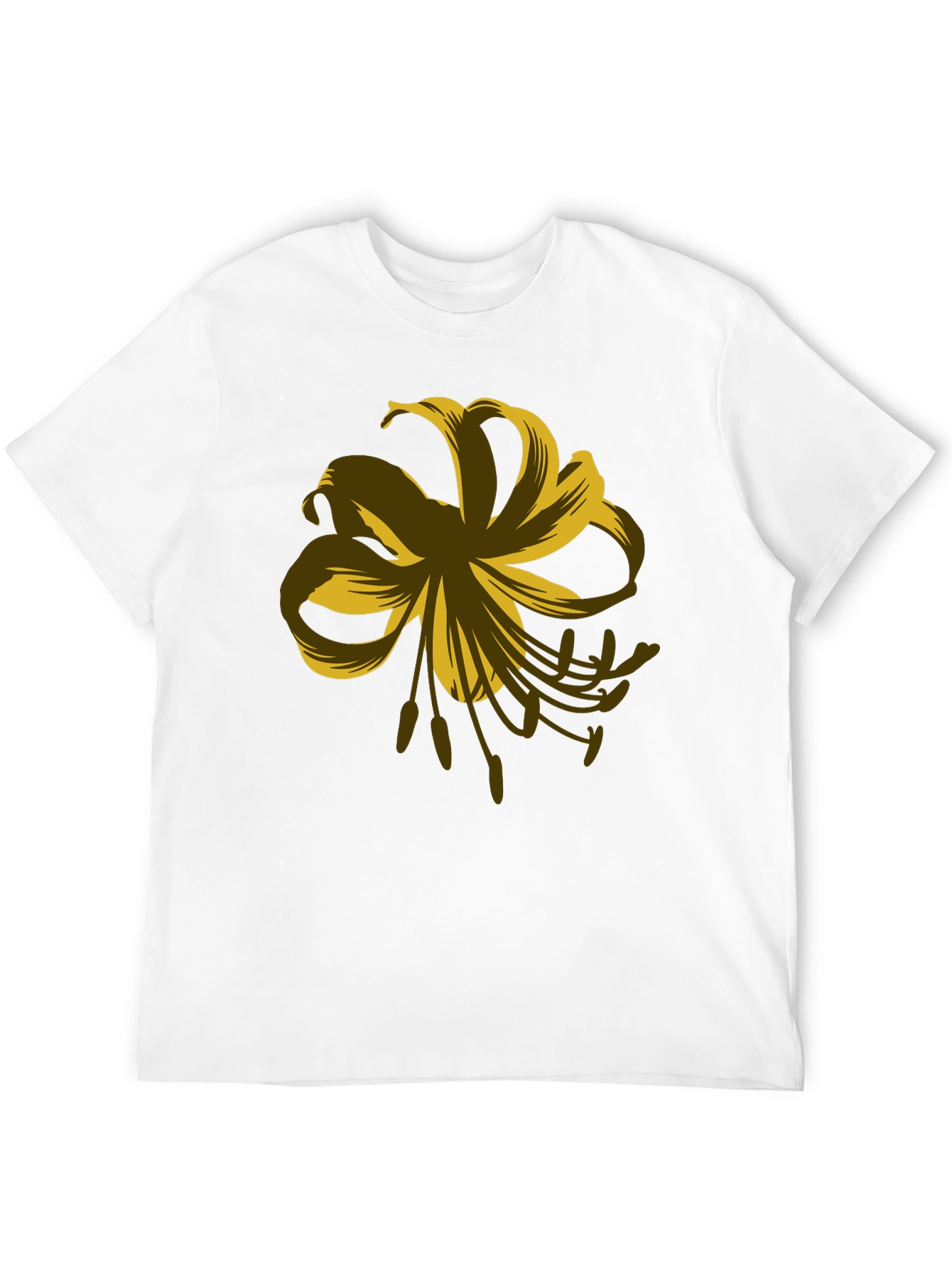 Floral Graphic Print T-Shirt - Stylish Casual Wear
